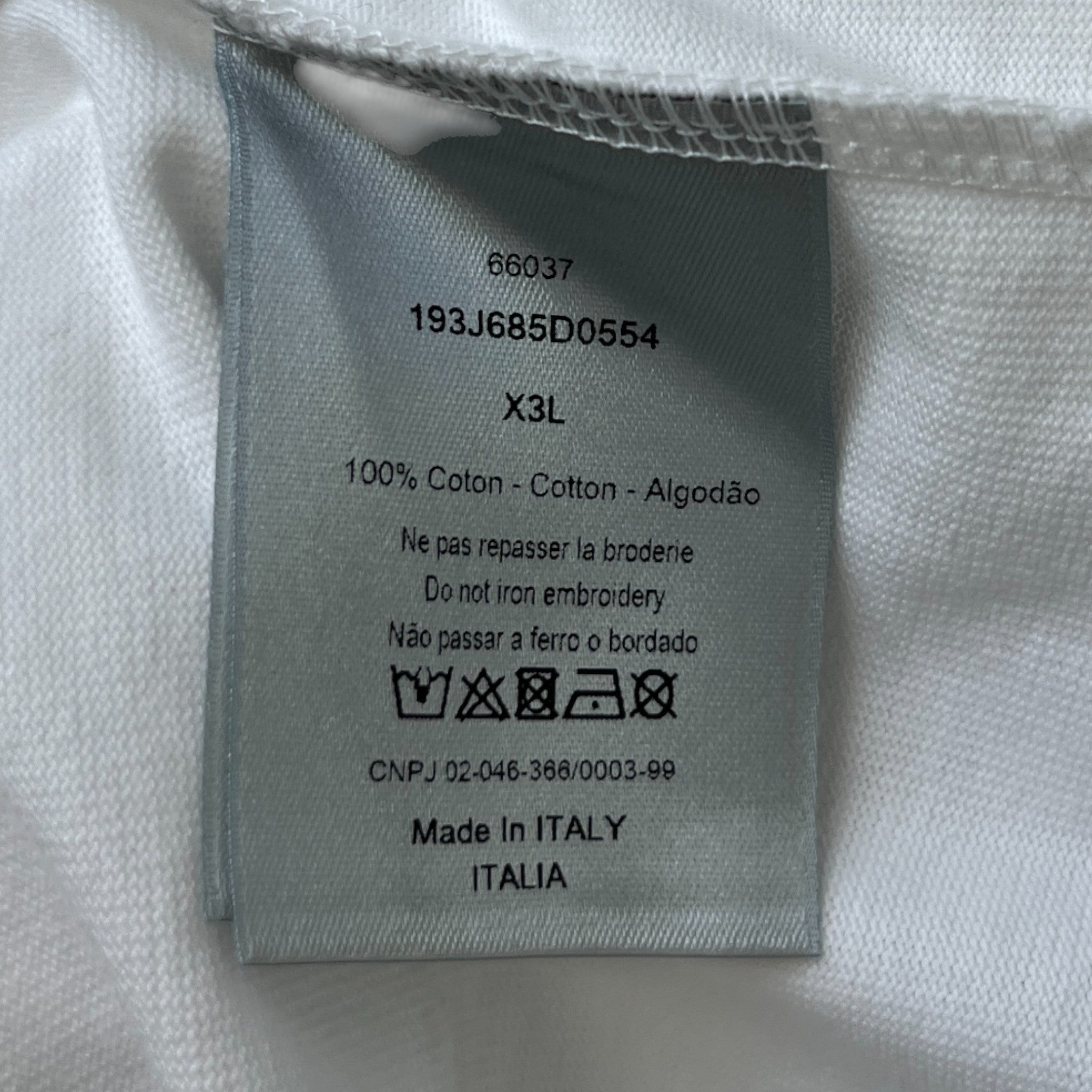 Men's Kenny Sharf T-Shirt White Size XXXL