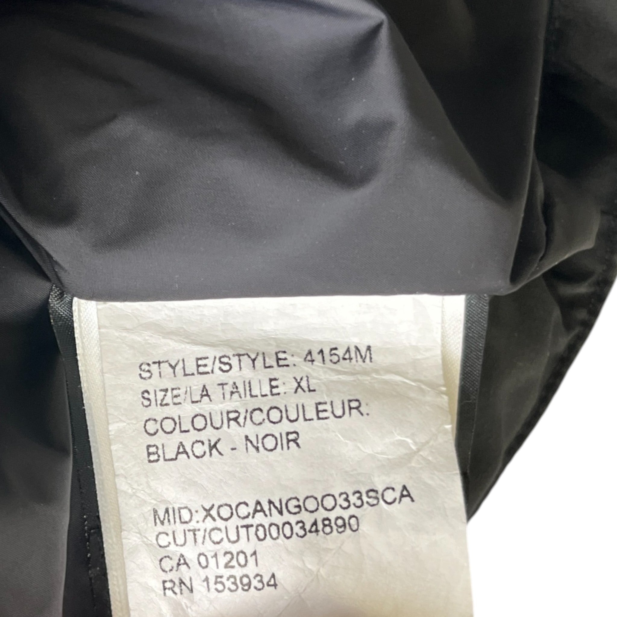 Men's Freestyle Gilet Black Size XL