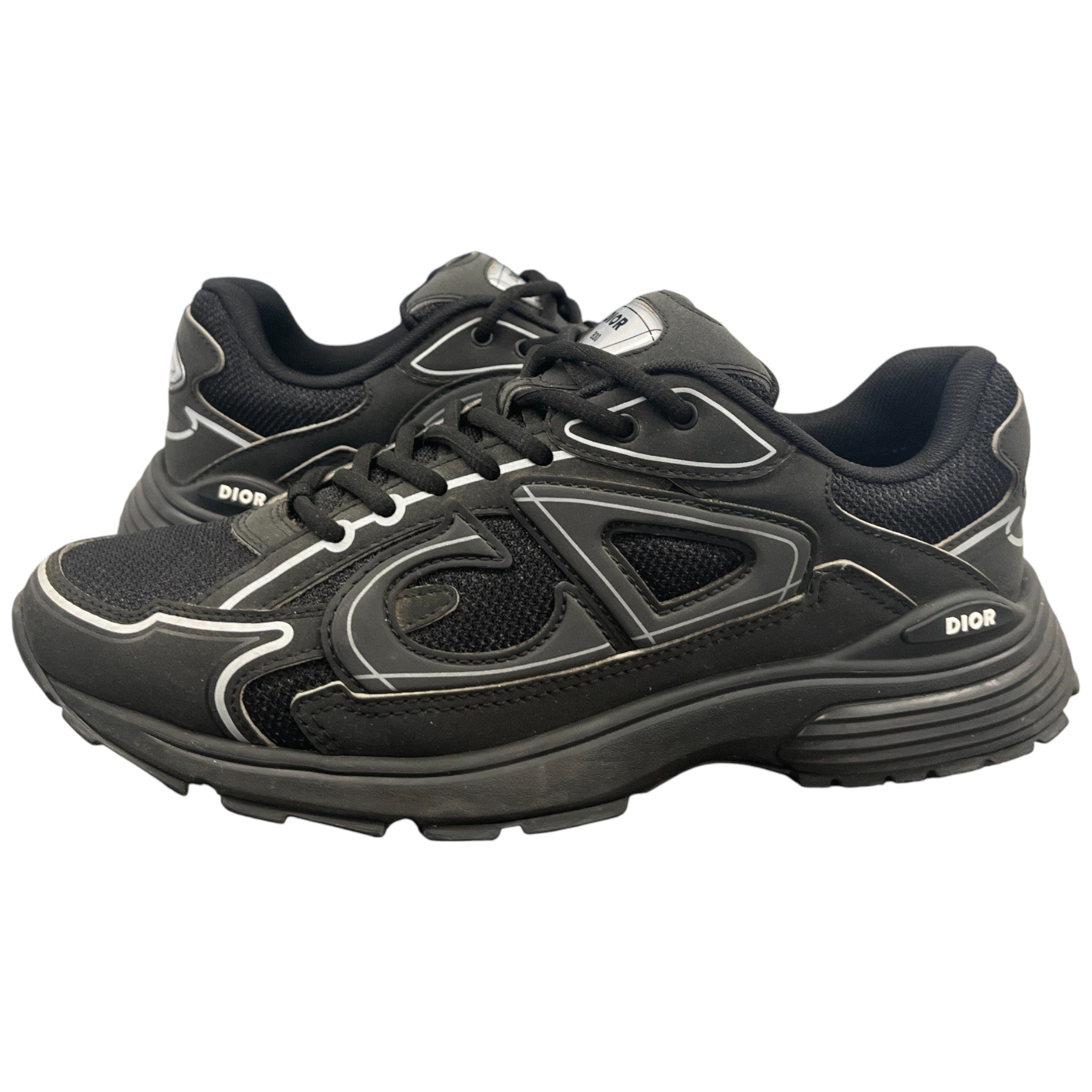 Men's B30 Low Trainers Black Size EU 41.5 / UK 7.5