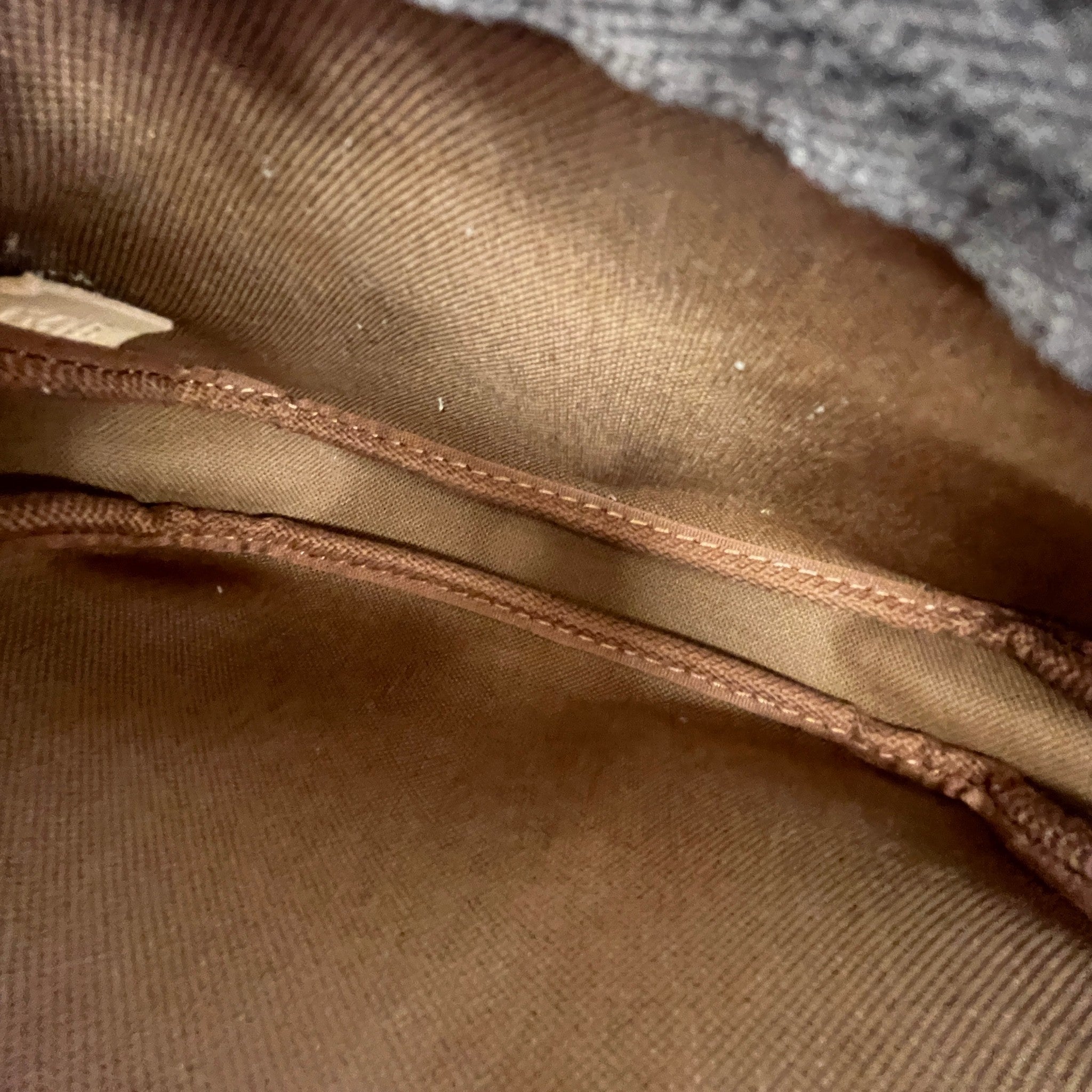 Women's Monogram Mini Pochette Accessoires Bag Brown