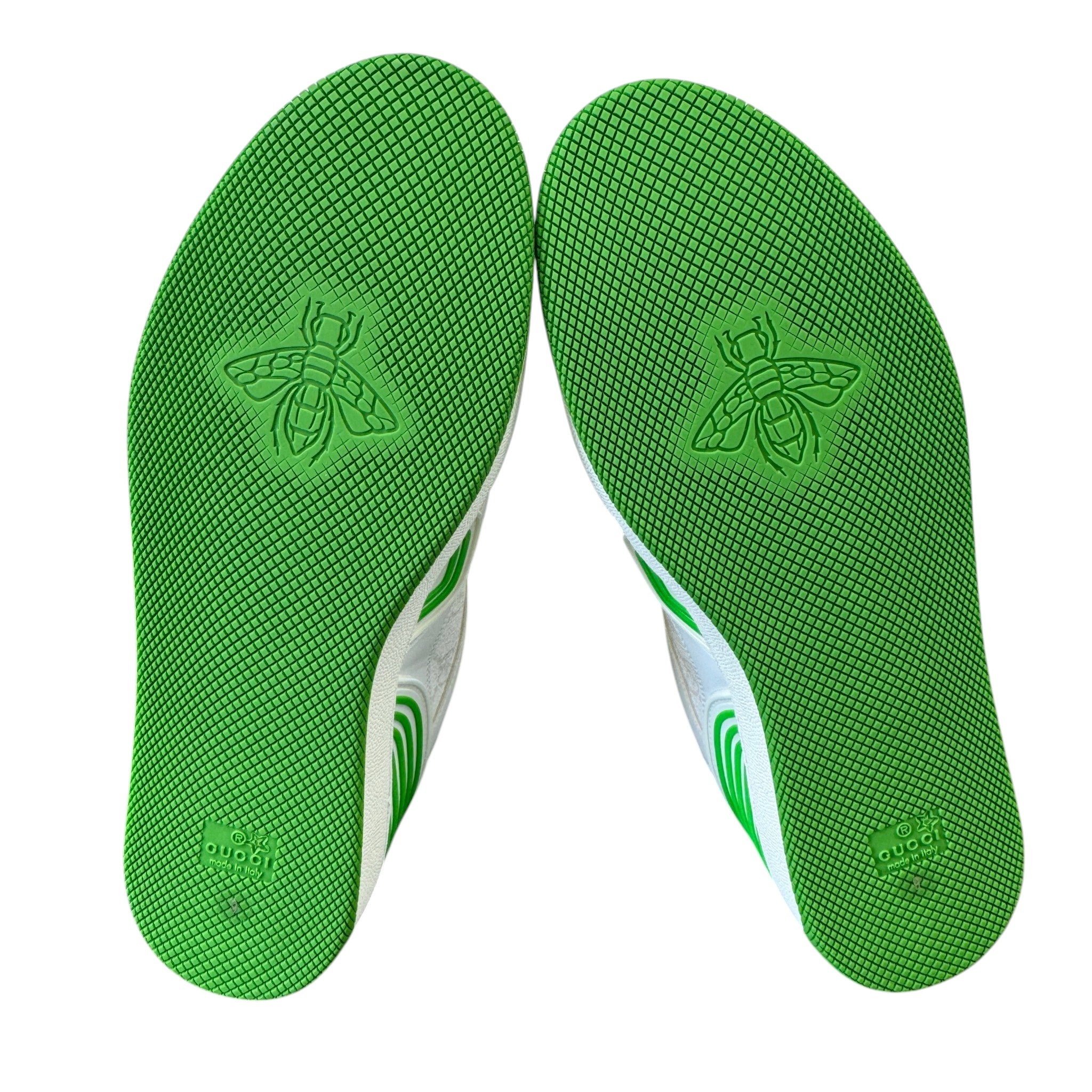 Men's Gg Supreme Basket Low Trainers White Size EU 43 / UK 9