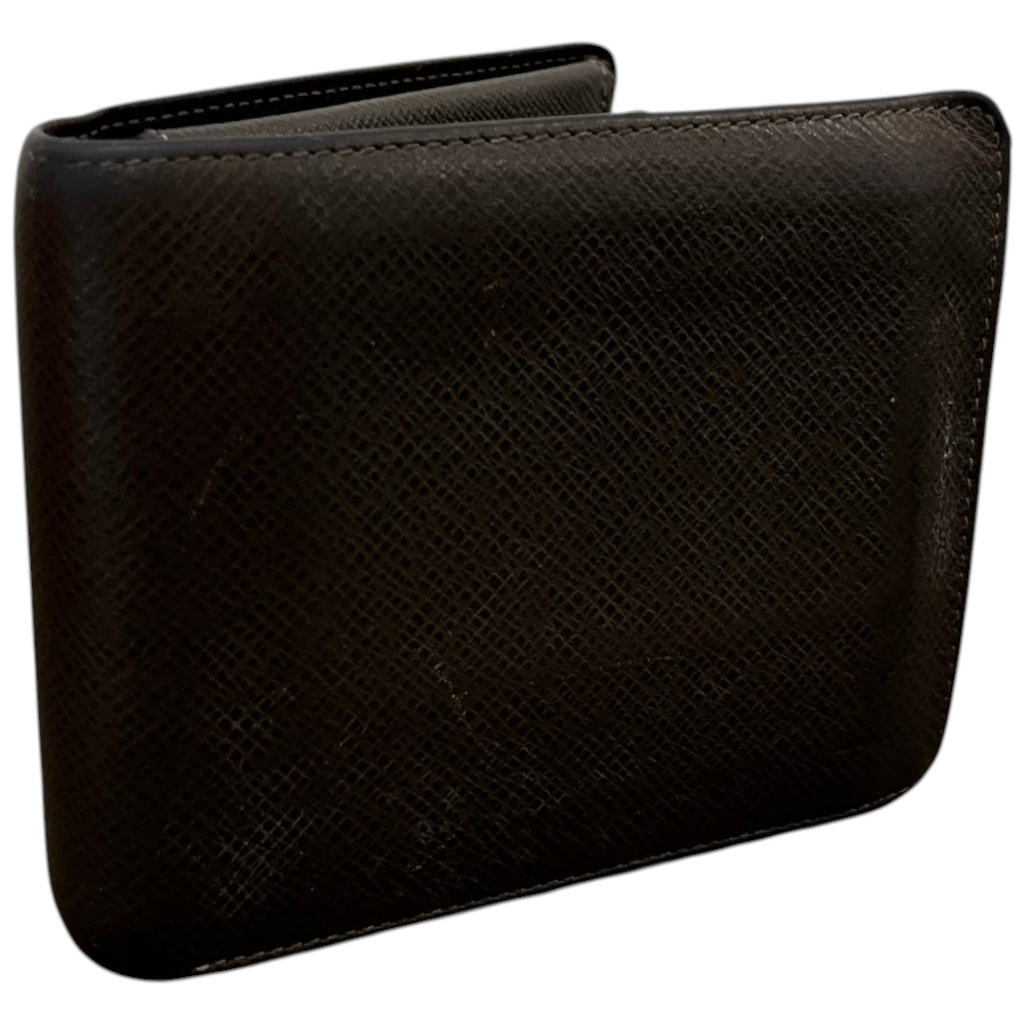 Men's Taiga Embossed Logo Wallet Brown
