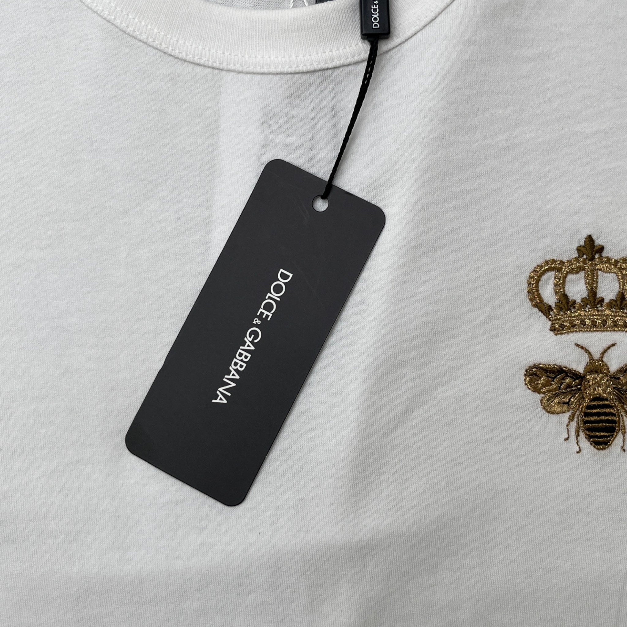 Women's Bee Crown Logo T-Shirt White Size XXXL