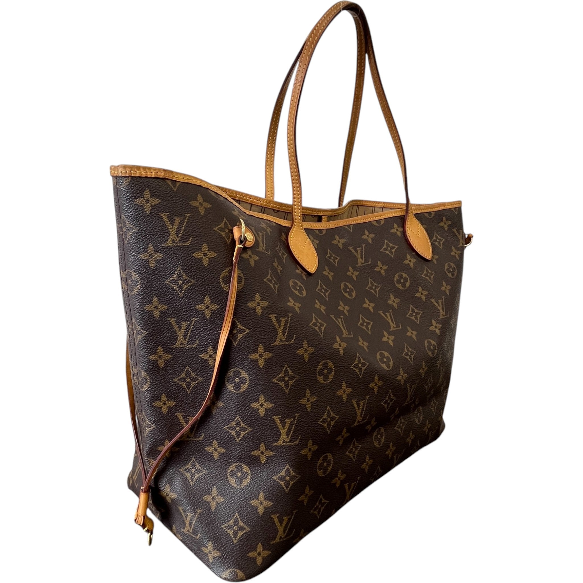 Women's Monogram Neverfull Gm Handbag Brown