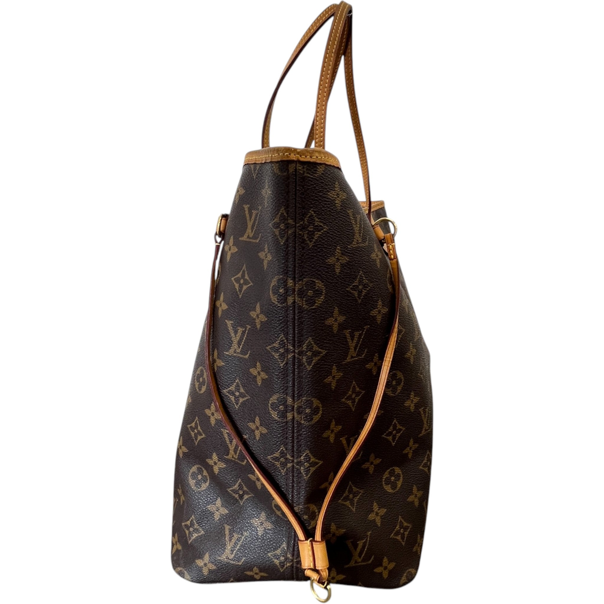 Women's Monogram Neverfull Gm Handbag Brown