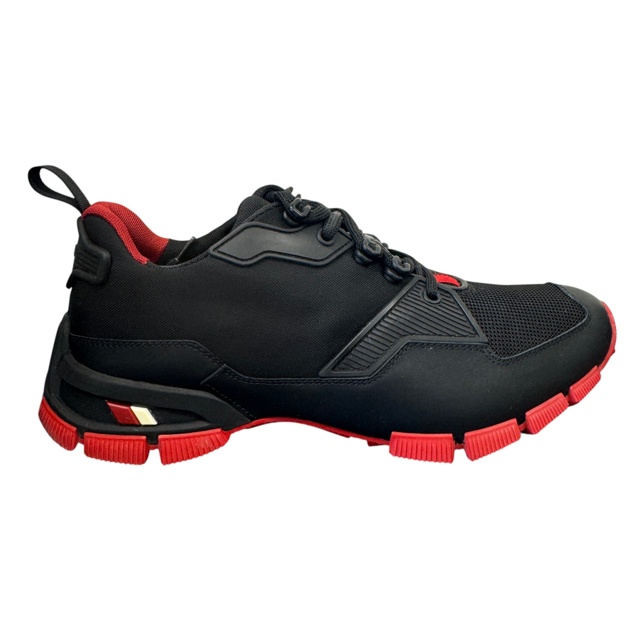Men's Cross Section Low Trainers Black Size EU 41 / UK 7
