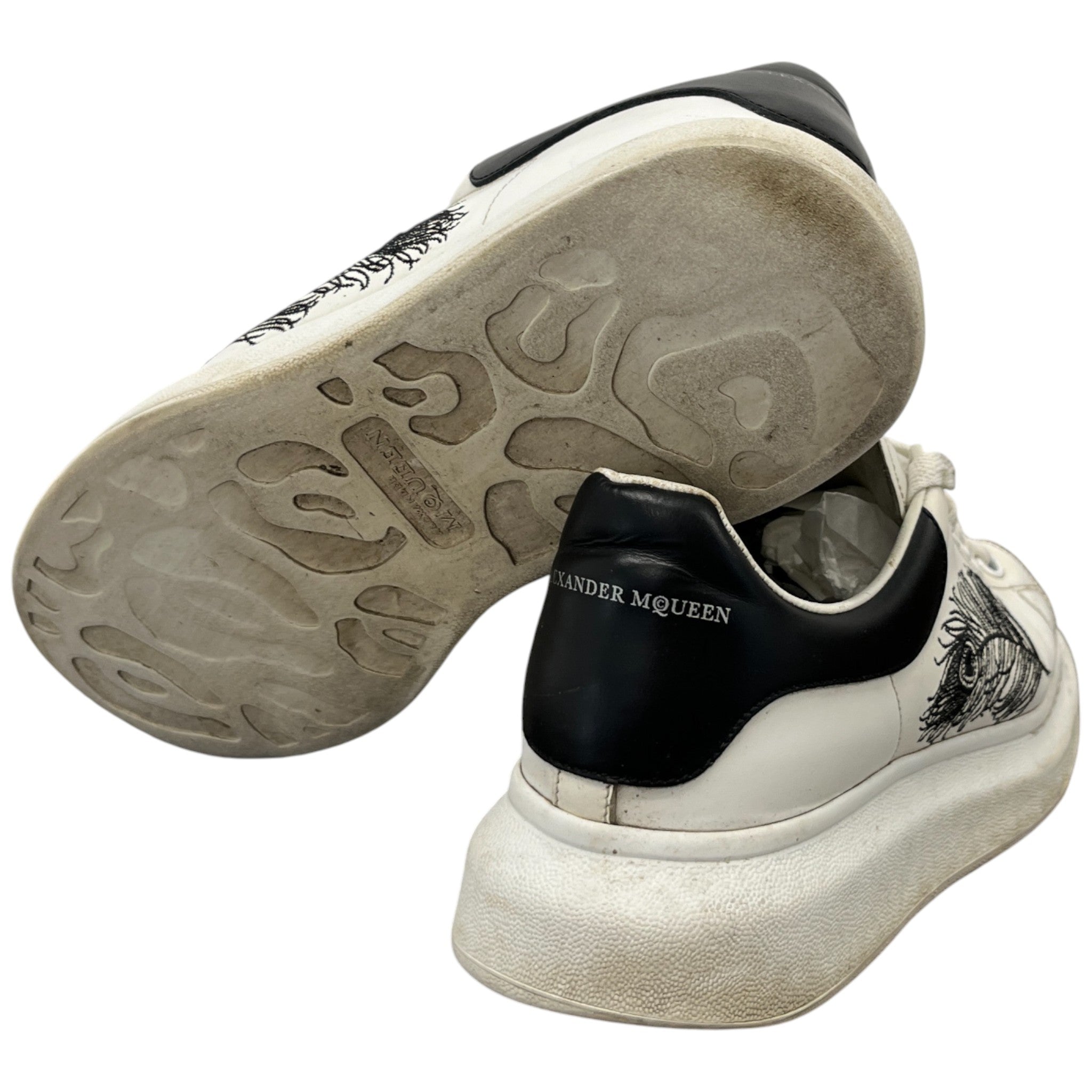 Men's Oversized Low Trainers White Size EU 41 / UK 7