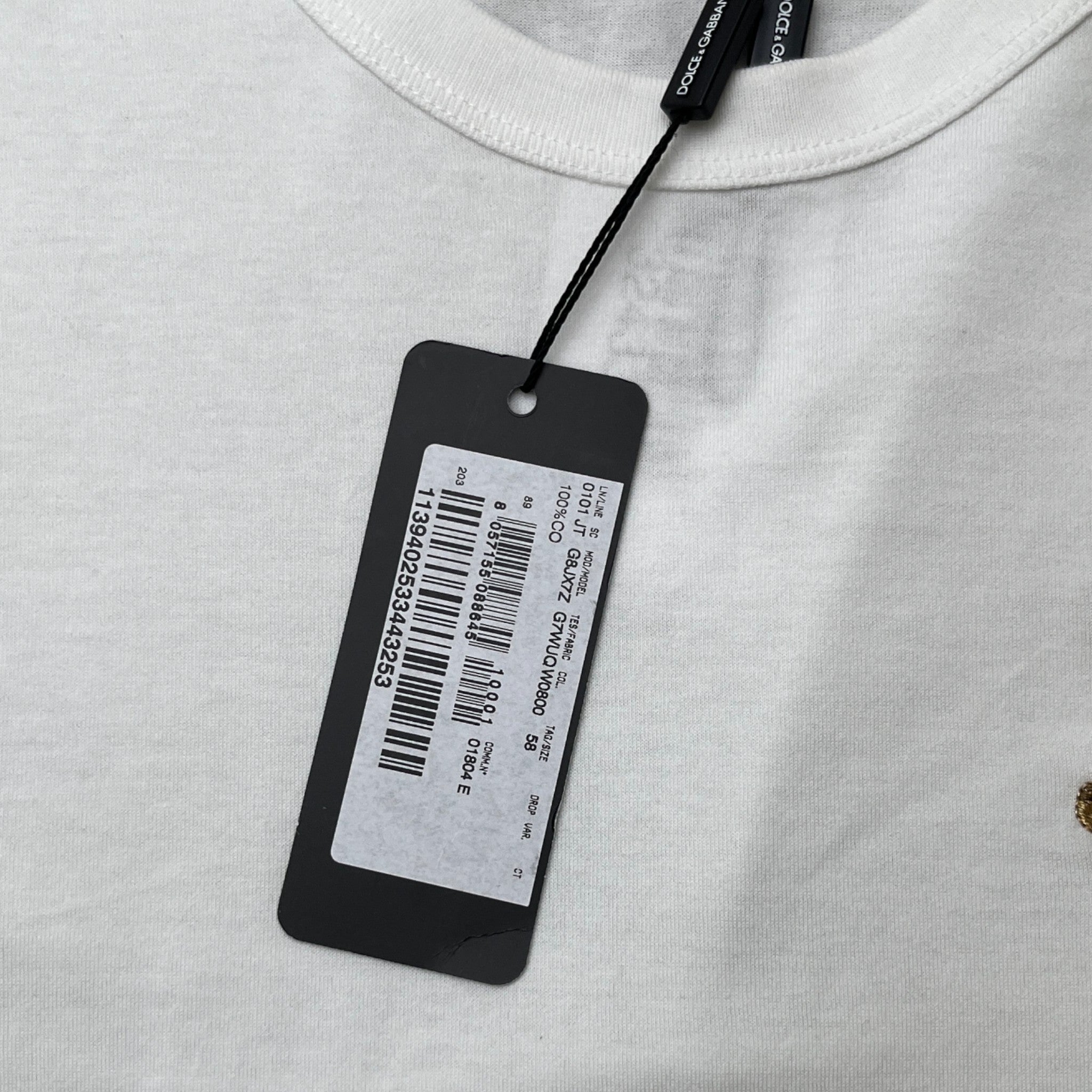 Women's Bee Crown Logo T-Shirt White Size XXXL