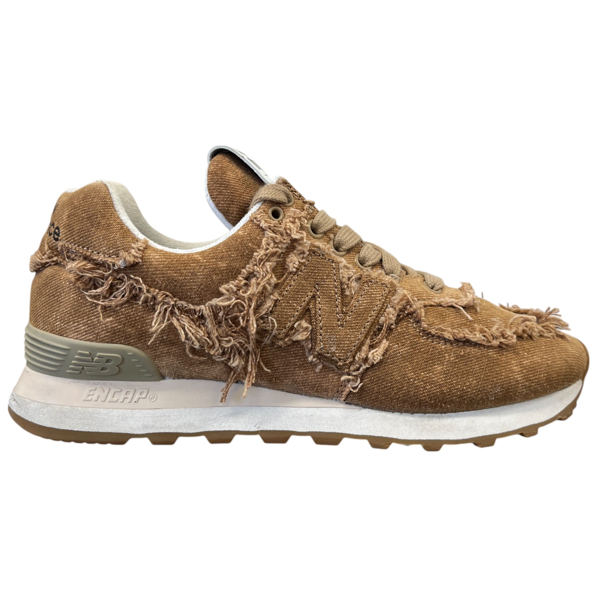 Women's X New Balance 574 Low Trainers Brown Size EU 37.5 / UK 4.5