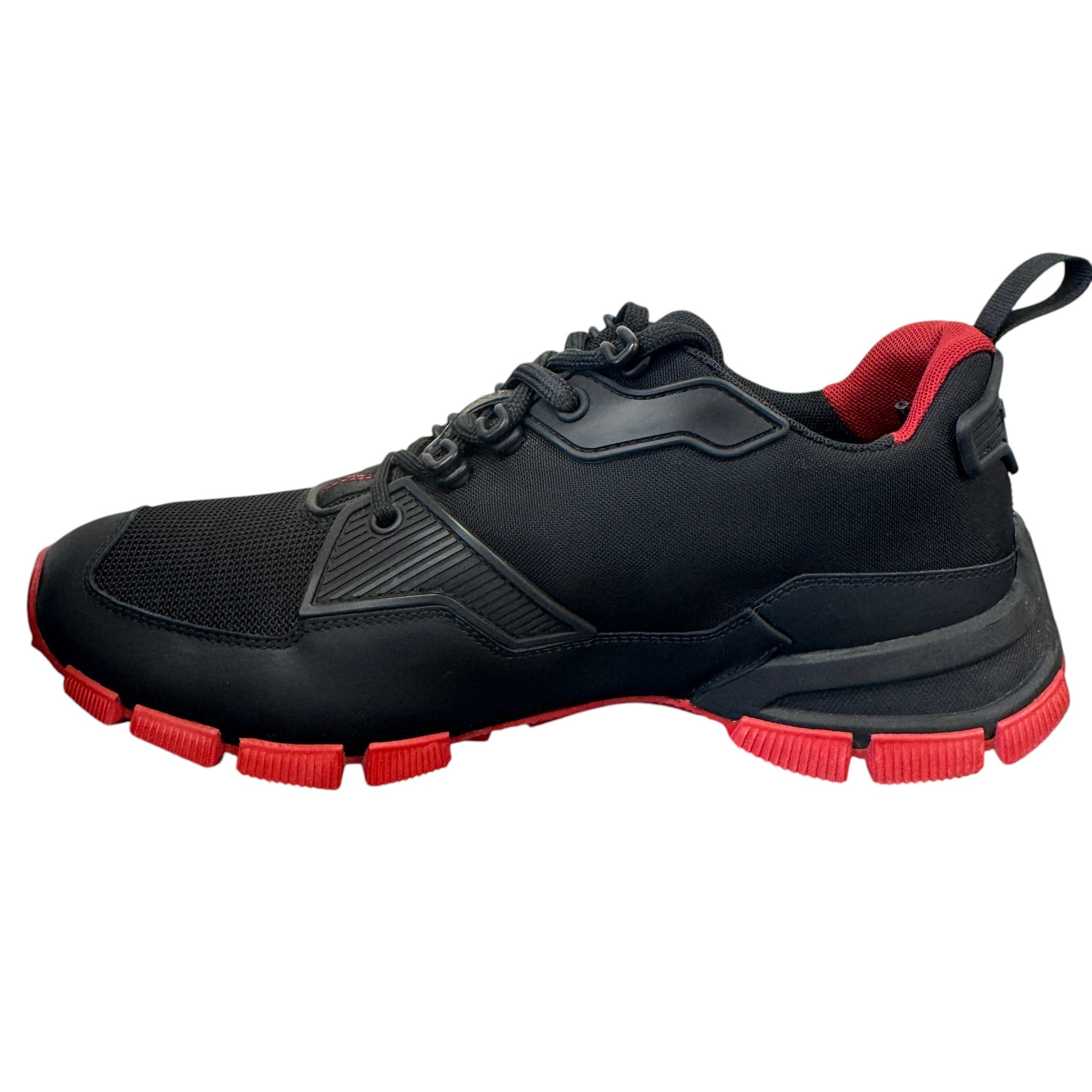 Men's Cross Section Low Trainers Black Size EU 41 / UK 7