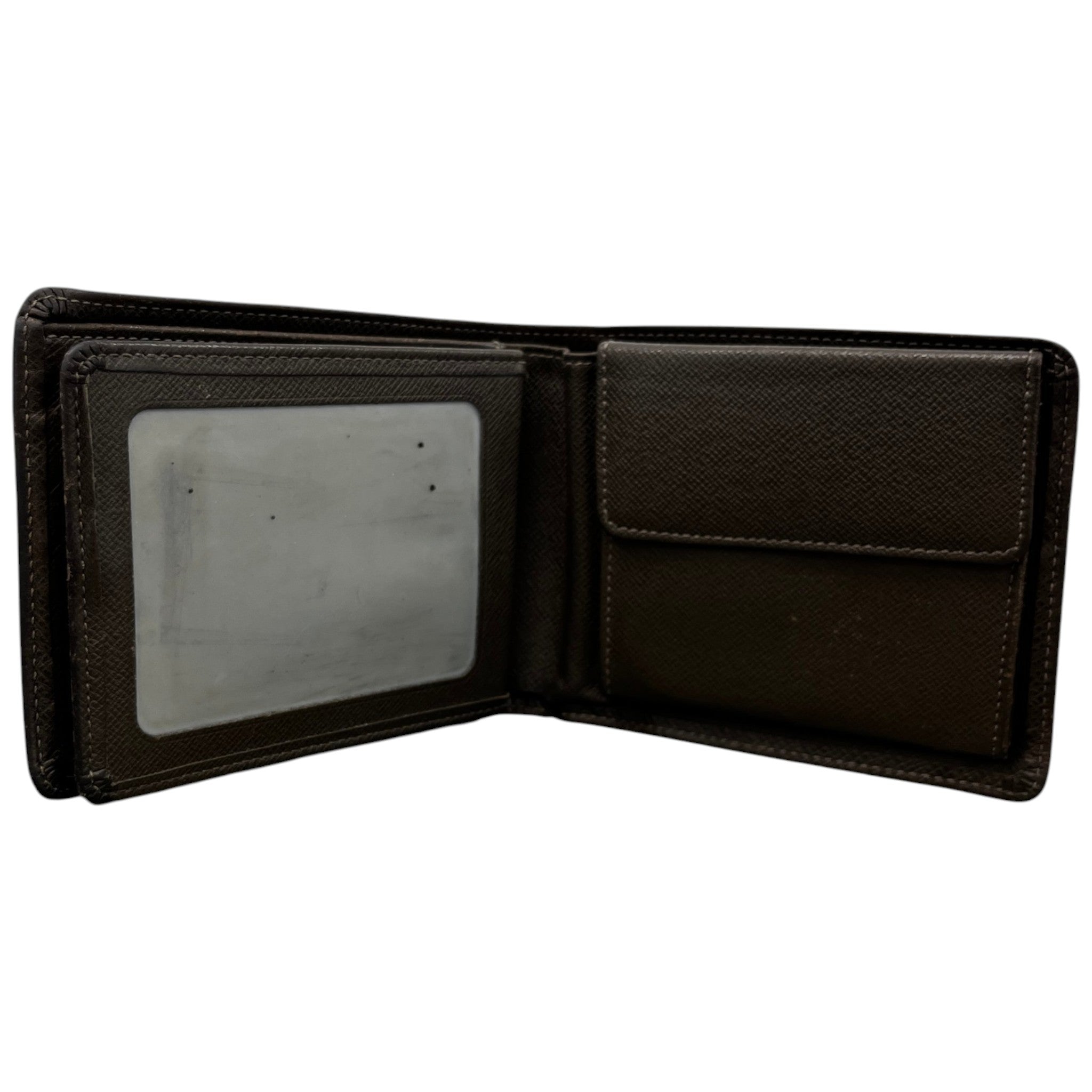 Men's Taiga Embossed Logo Wallet Brown