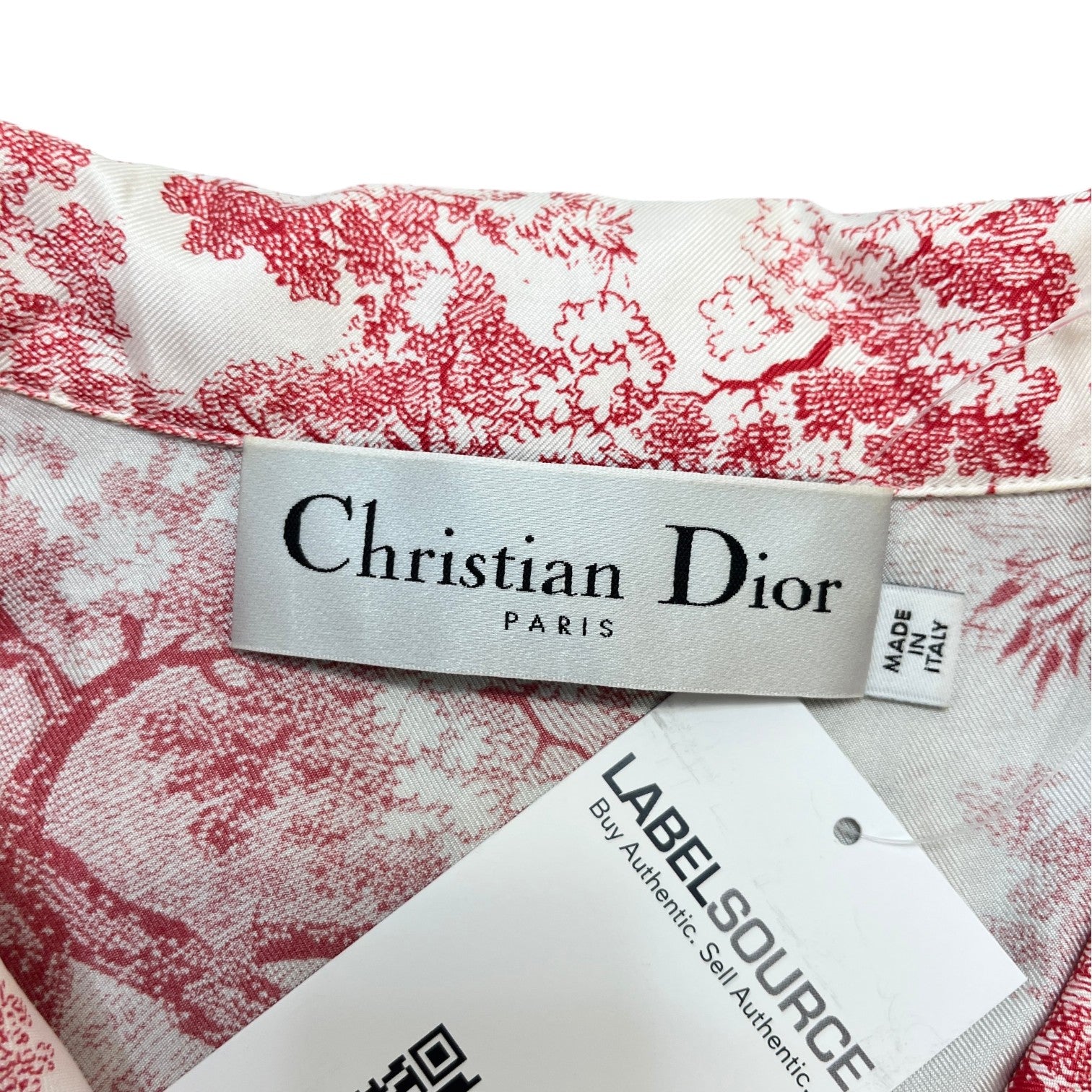 Women's Toile De Jouy Shirt Red Size IT 46 / UK S
