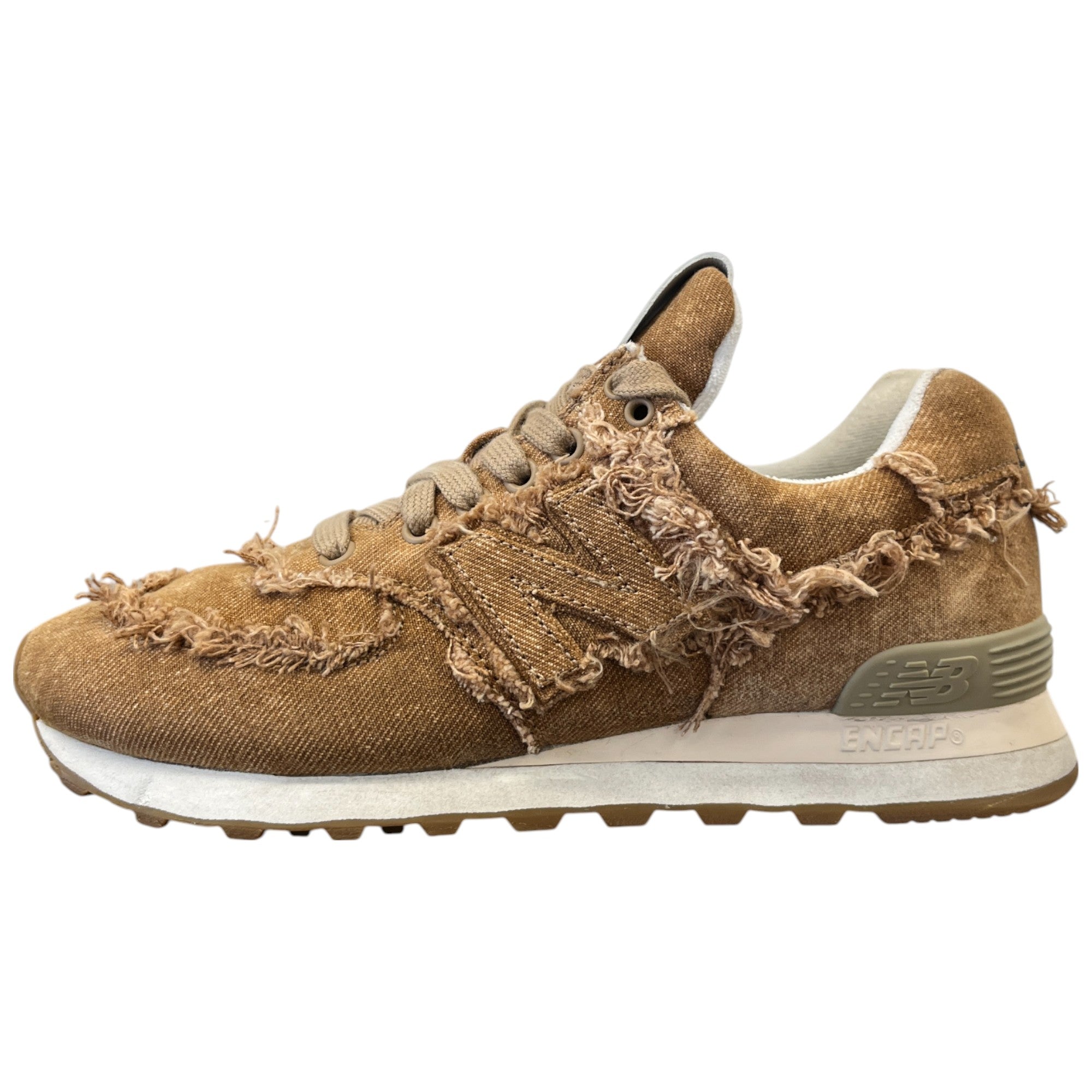 Women's X New Balance 574 Low Trainers Brown Size EU 37.5 / UK 4.5