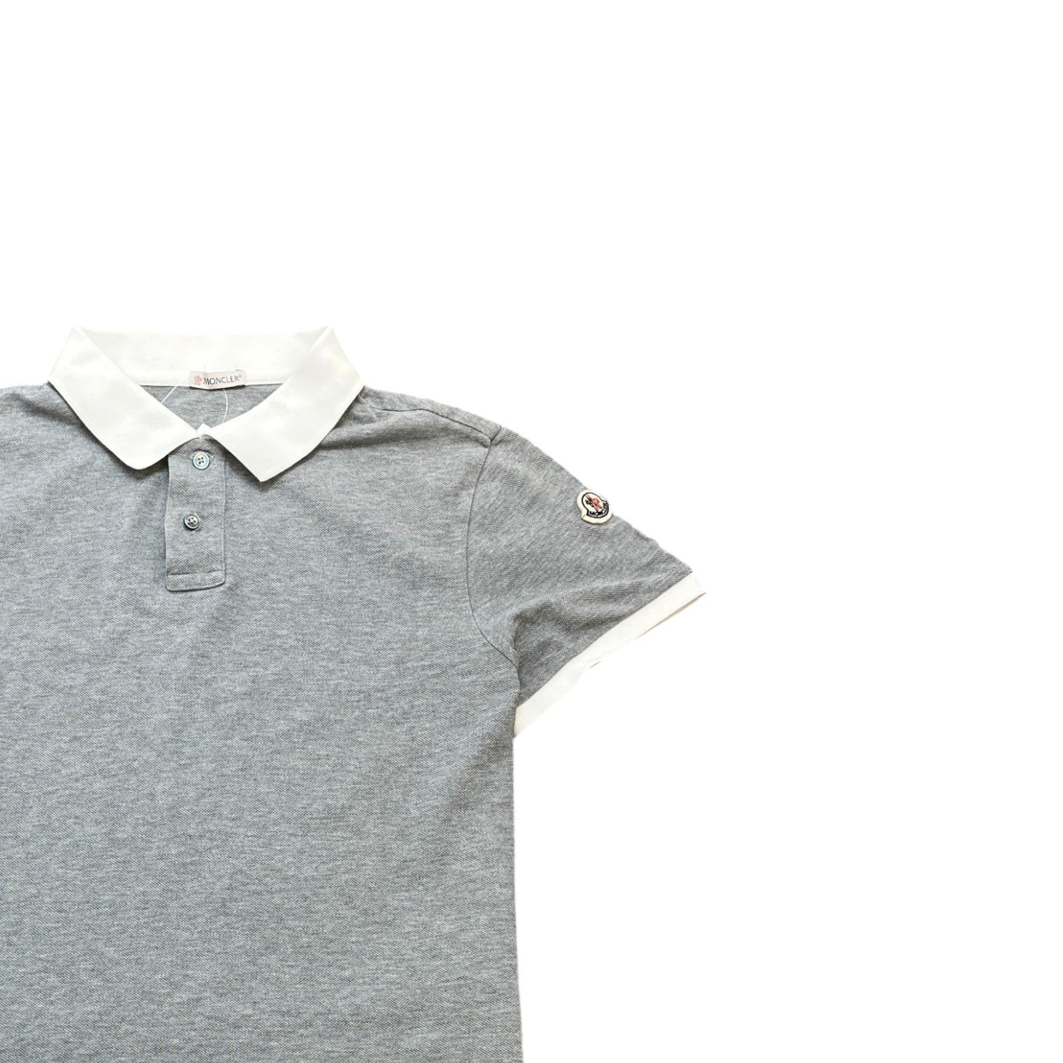 Men's Maglia Polo Shirt Grey Size L
