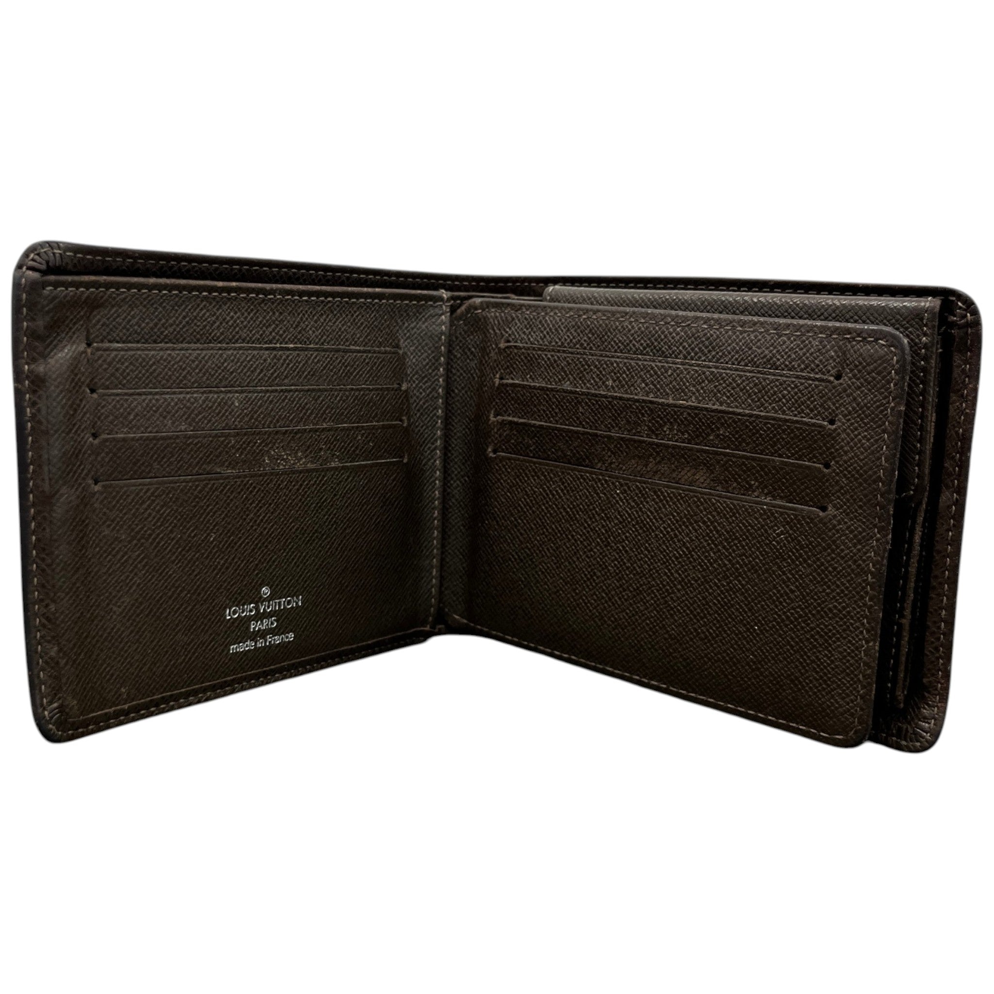 Men's Taiga Embossed Logo Wallet Brown