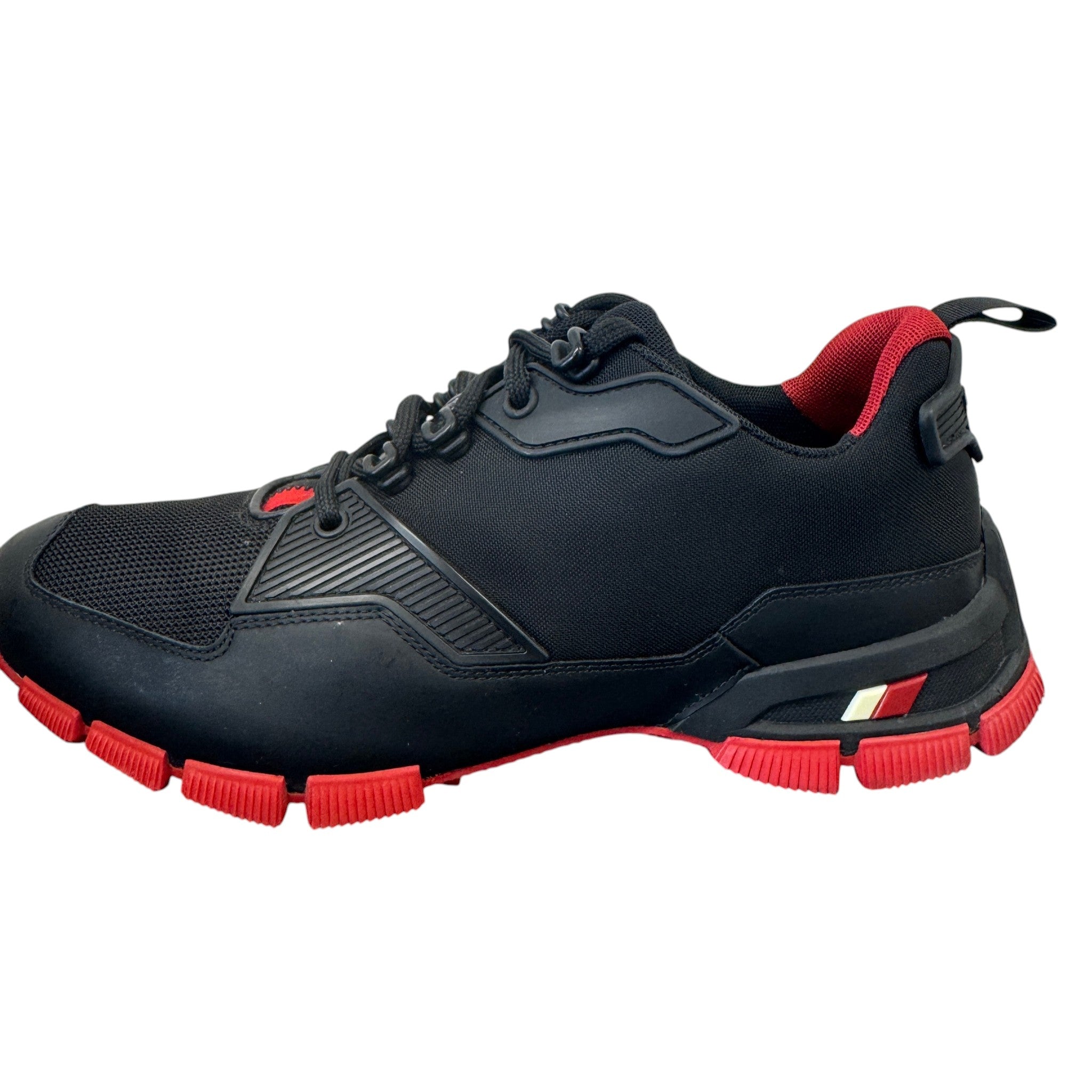Men's Cross Section Low Trainers Black Size EU 41 / UK 7