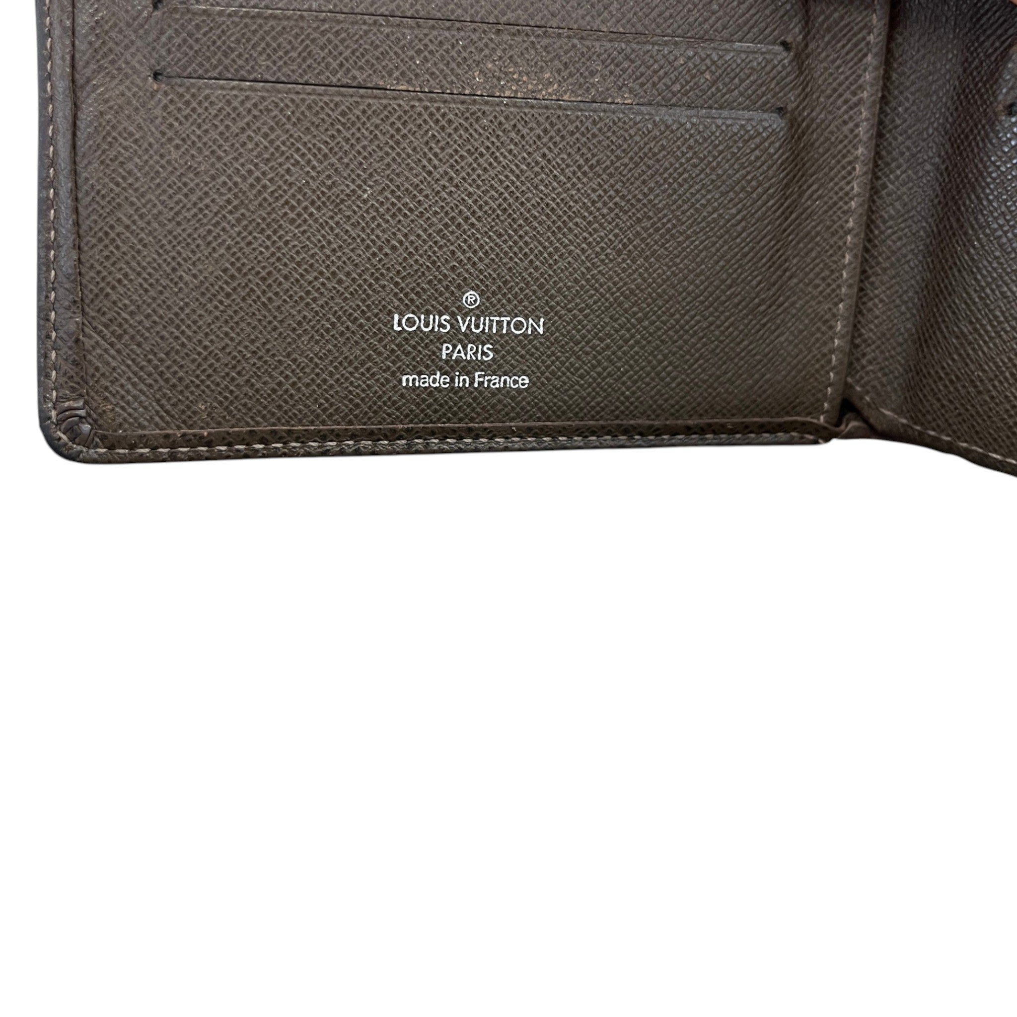Men's Taiga Embossed Logo Wallet Brown