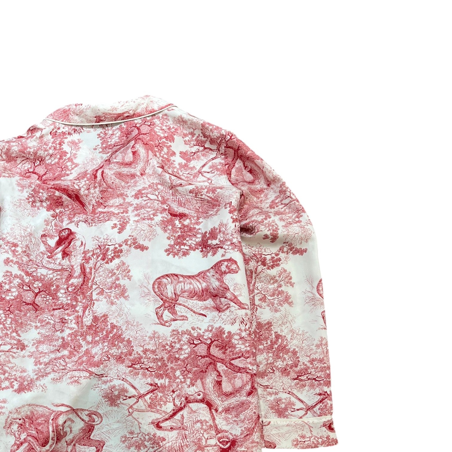 Women's Toile De Jouy Shirt Red Size IT 46 / UK S