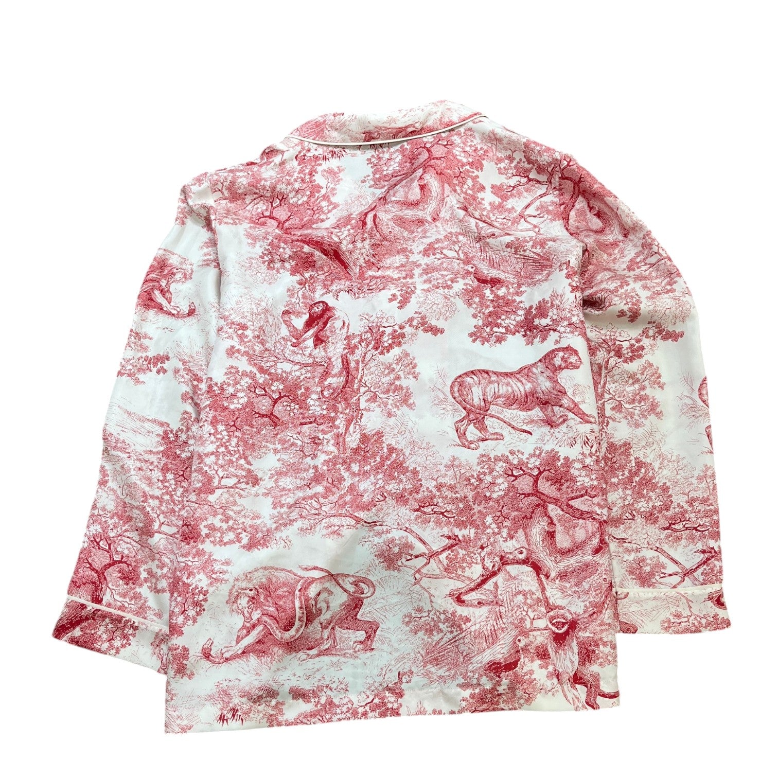 Women's Toile De Jouy Shirt Red Size IT 46 / UK S