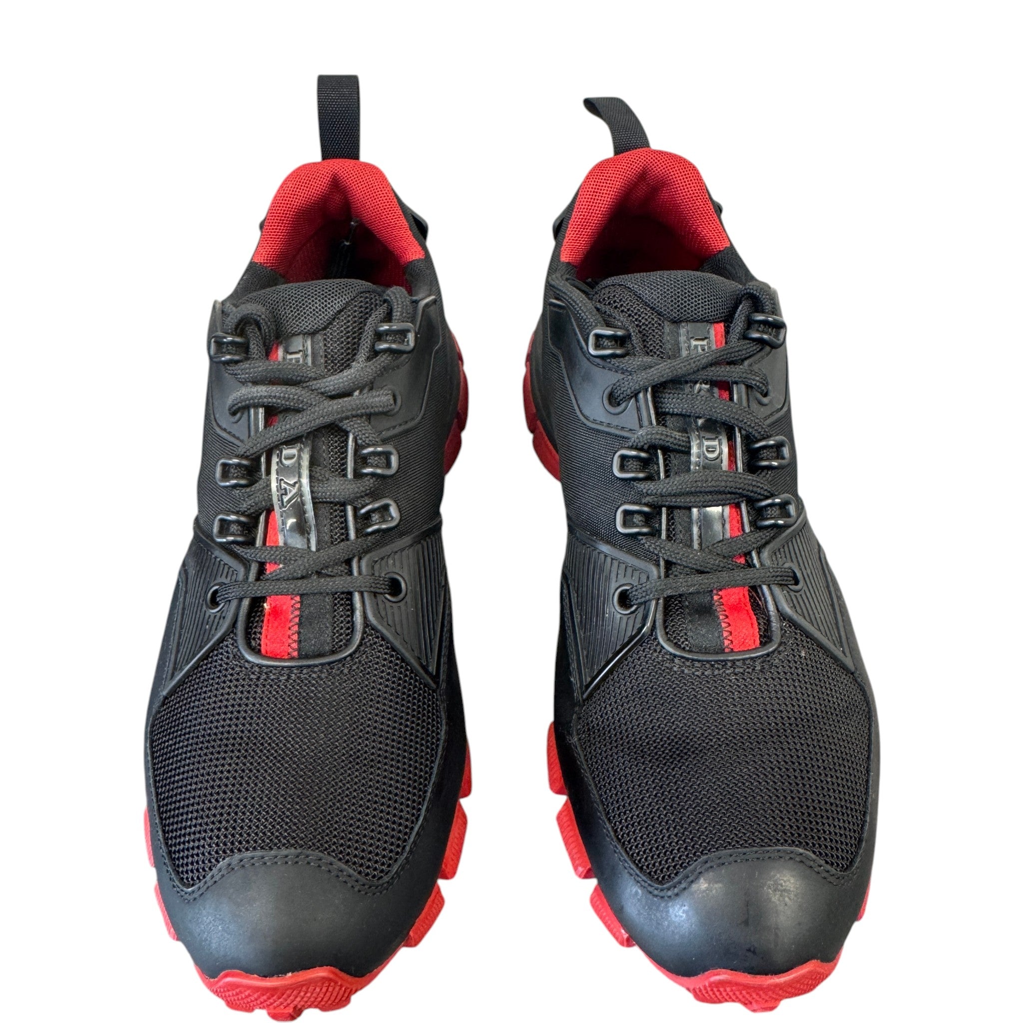 Men's Cross Section Low Trainers Black Size EU 41 / UK 7