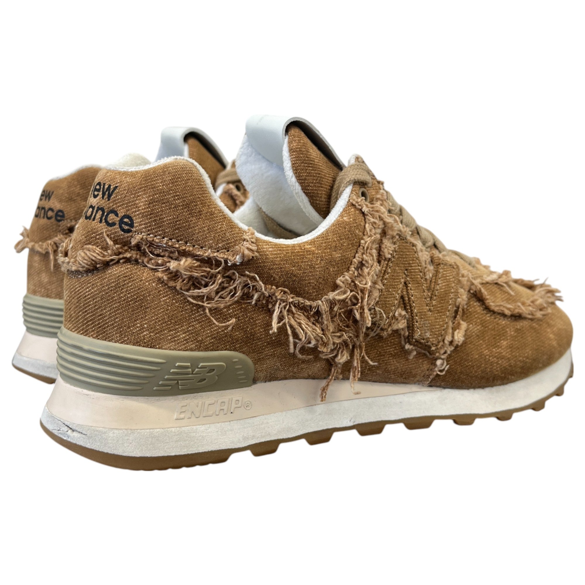 Women's X New Balance 574 Low Trainers Brown Size EU 37.5 / UK 4.5