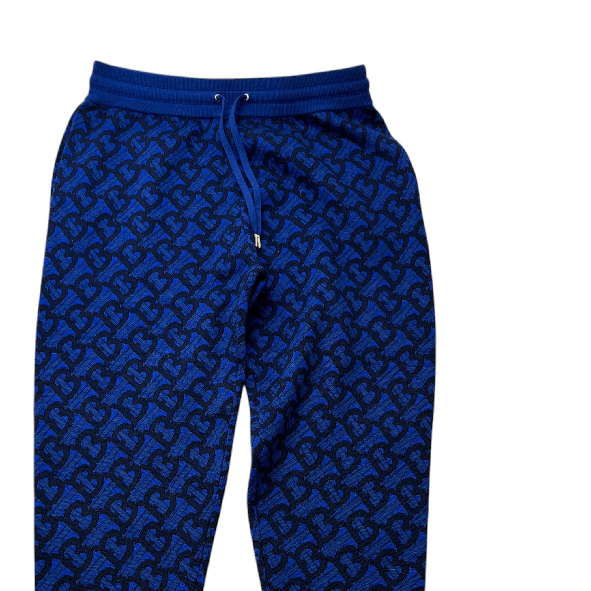Men's Tb Monogram Joggers Blue Size XL