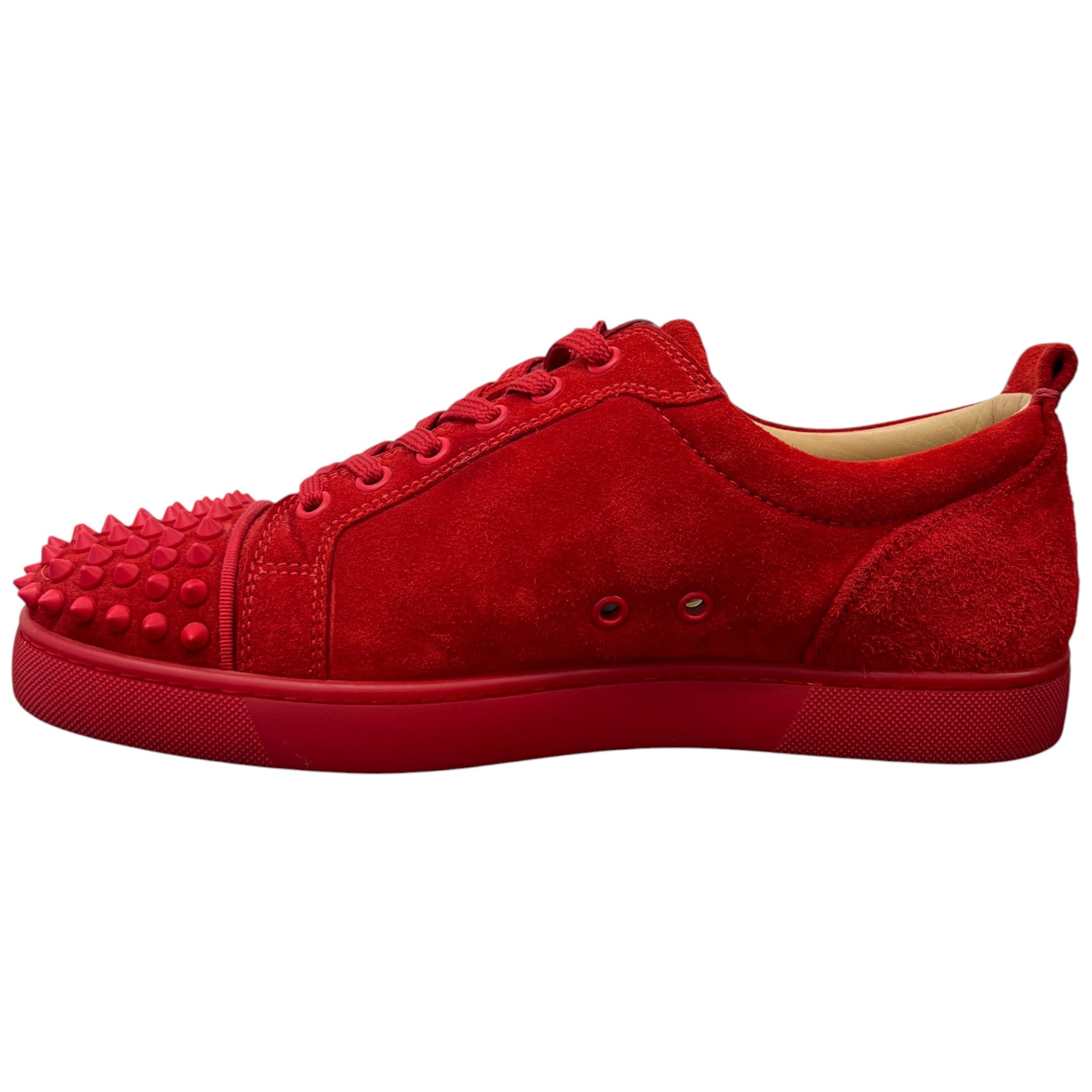 Men's Louis Junior Spikes Flat Low Trainers Red Size EU 41 / UK 7