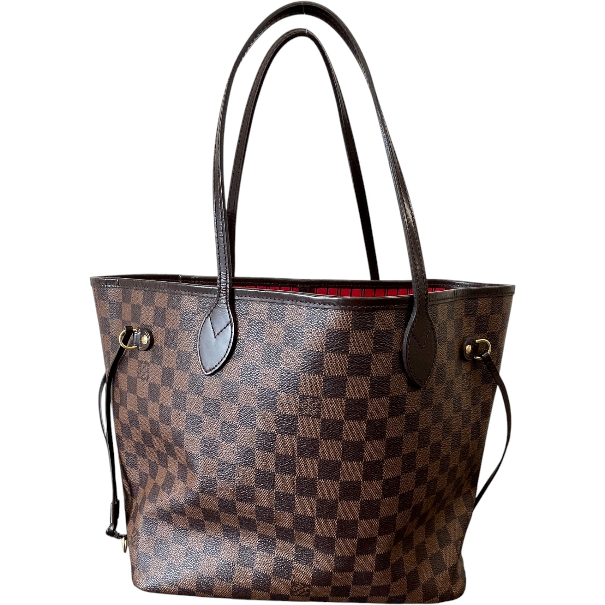 Women's Damier Ebene Neverfull Mm Handbag Brown