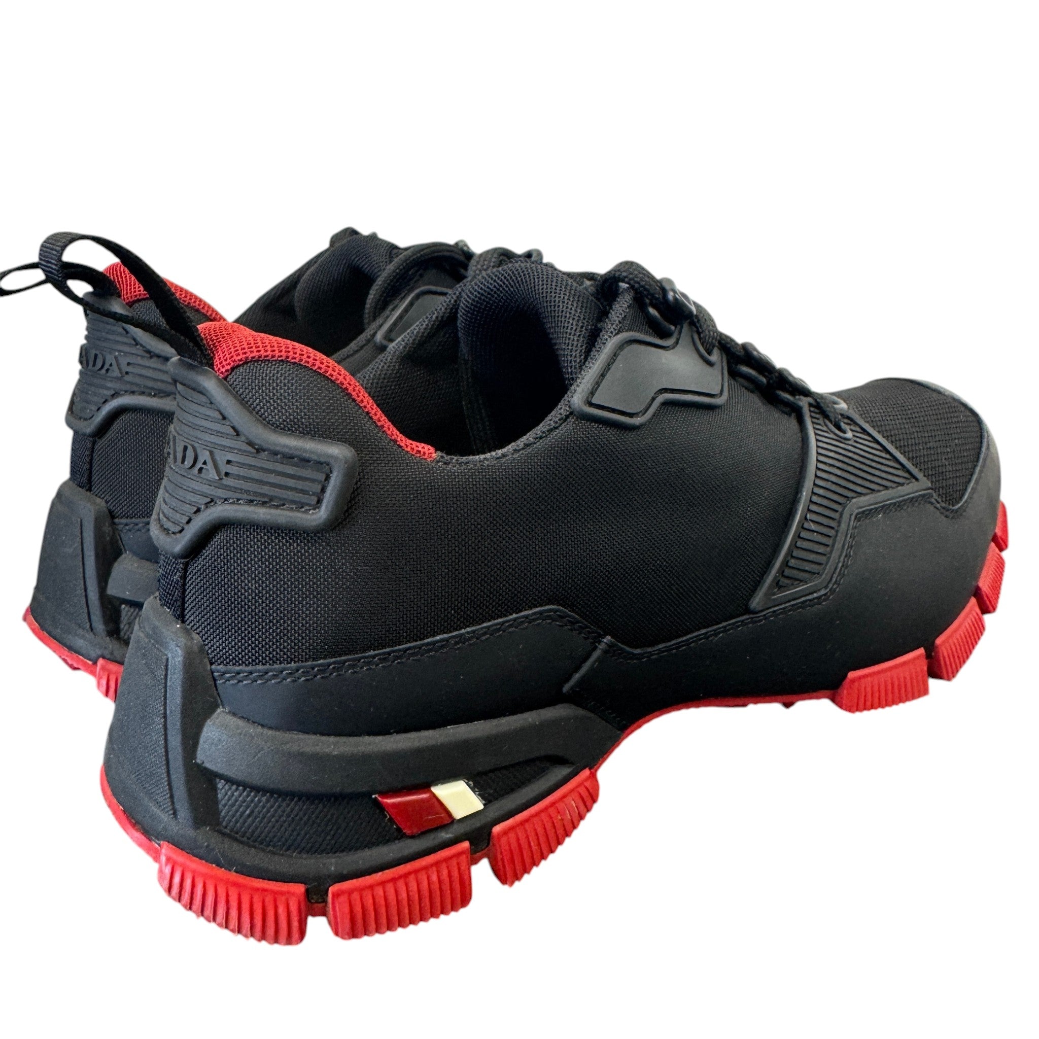 Men's Cross Section Low Trainers Black Size EU 41 / UK 7