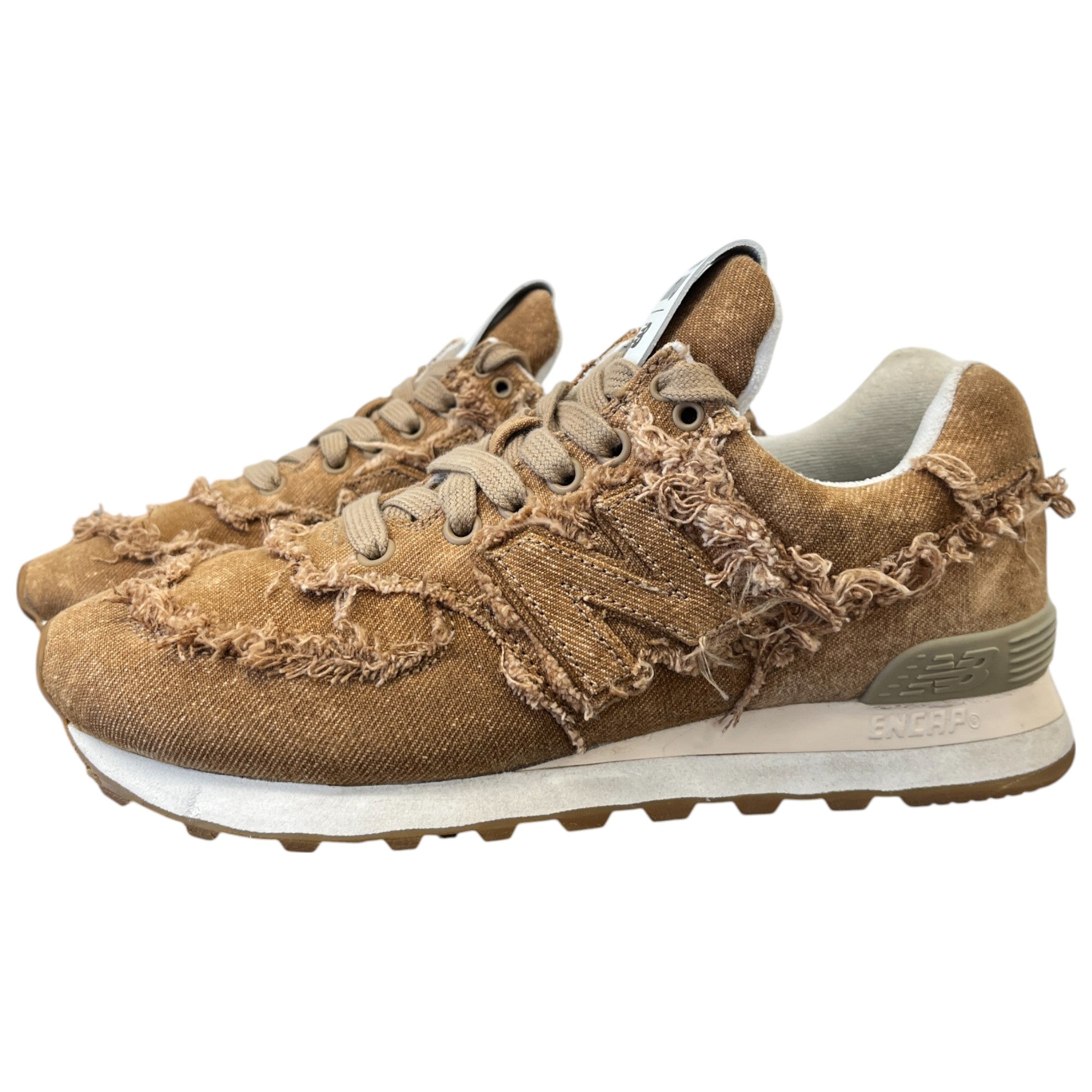 Women's X New Balance 574 Low Trainers Brown Size EU 37.5 / UK 4.5