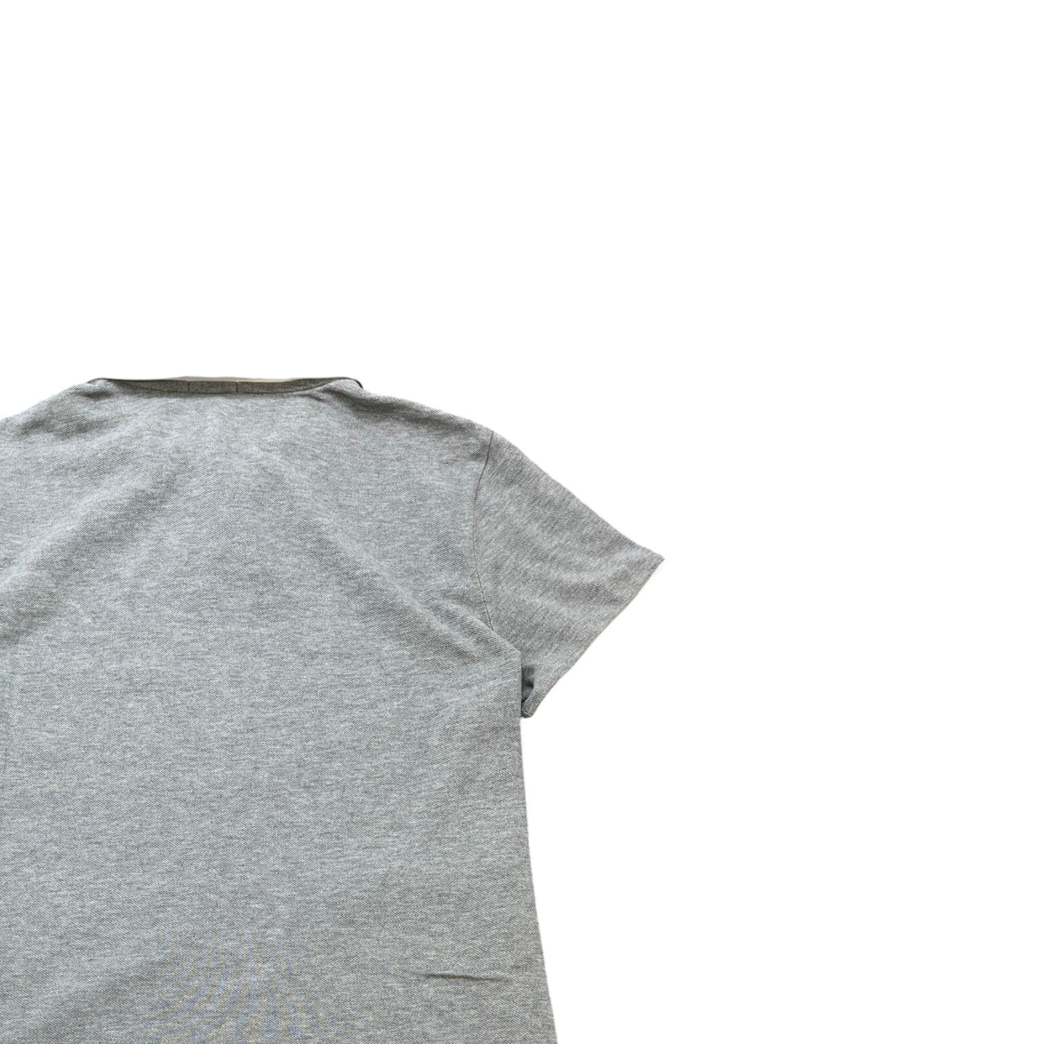 Men's Maglia Polo Shirt Grey Size L