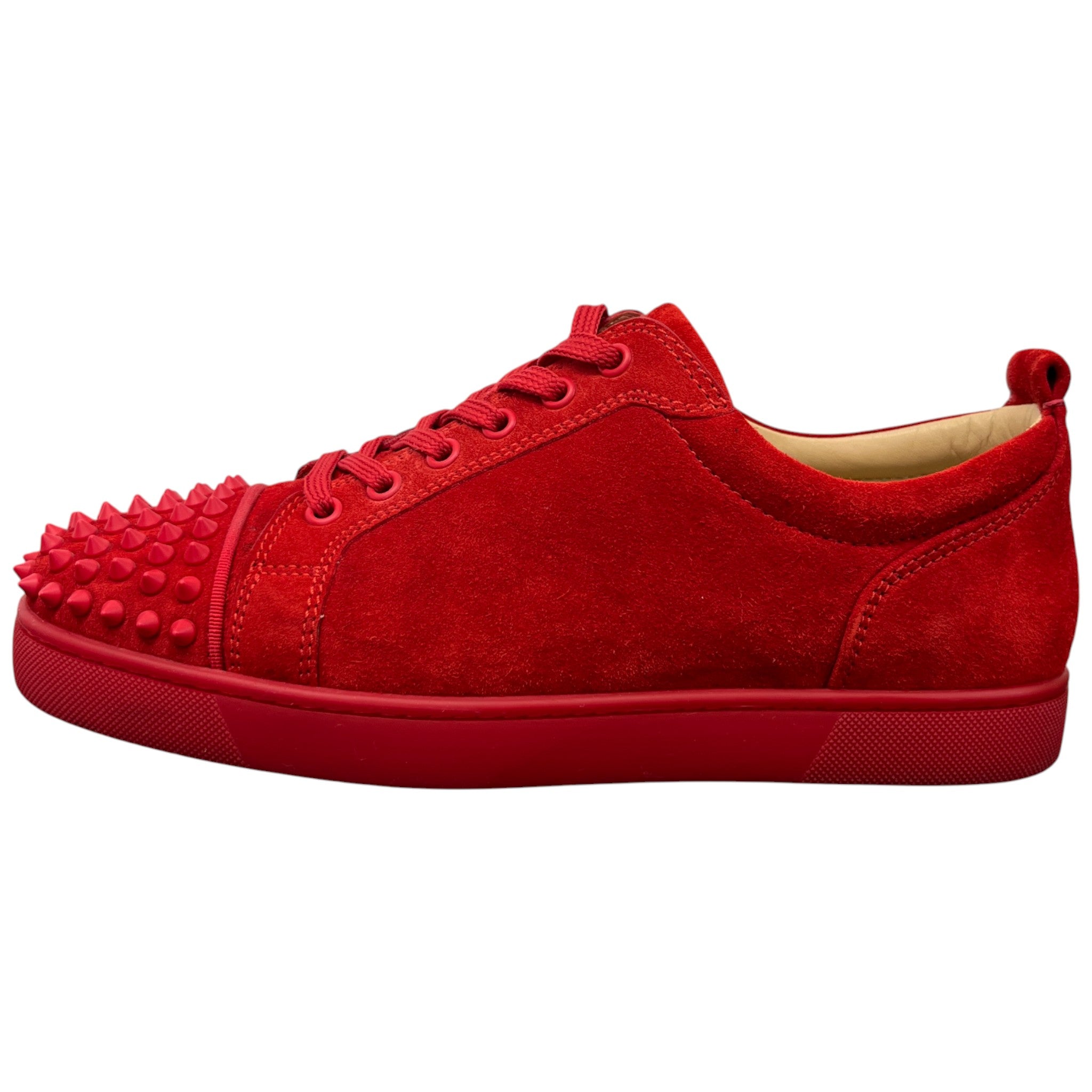 Men's Louis Junior Spikes Flat Low Trainers Red Size EU 41 / UK 7