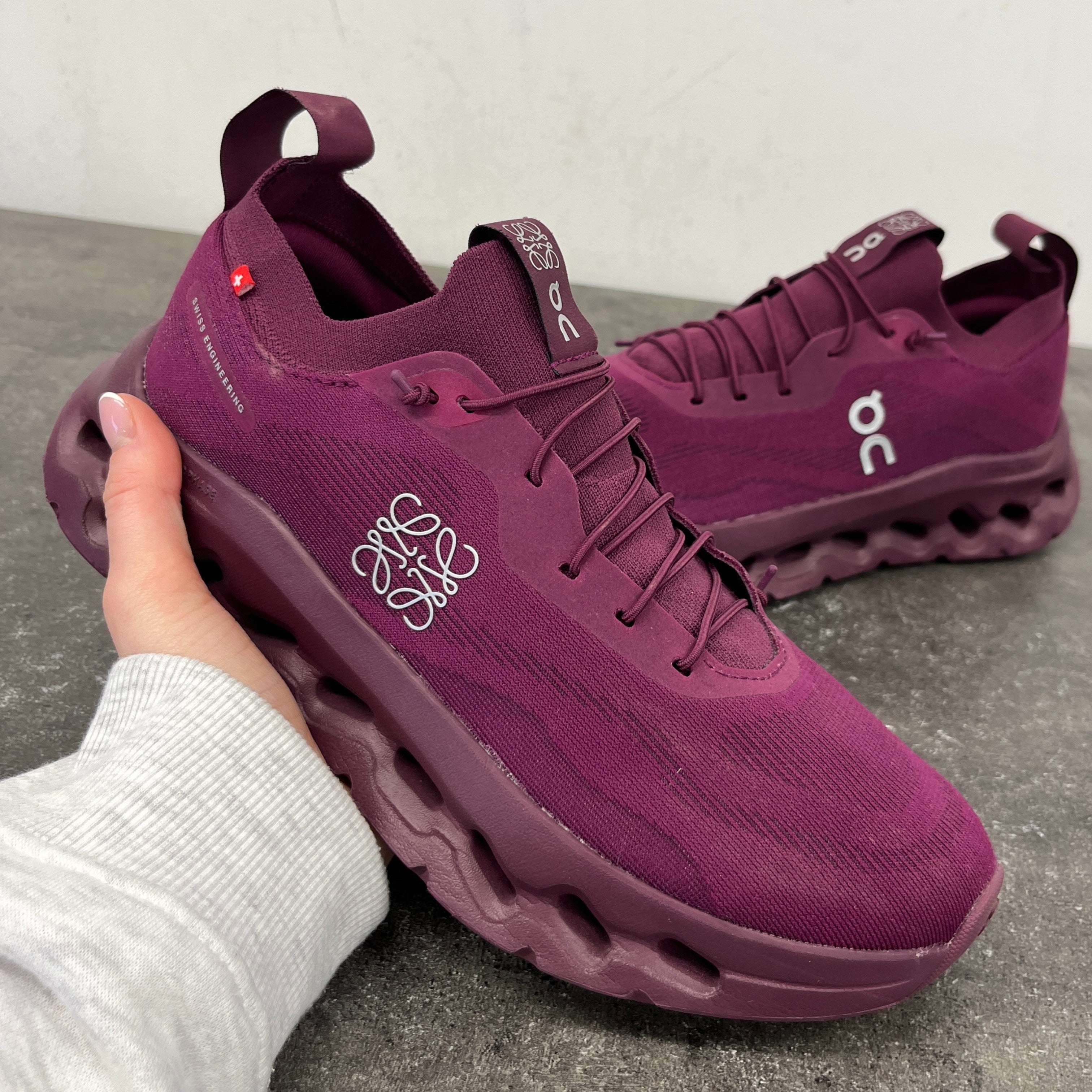 Women's X On Running Cloudtilt Low Trainers Purple Size EU 39 / UK 6