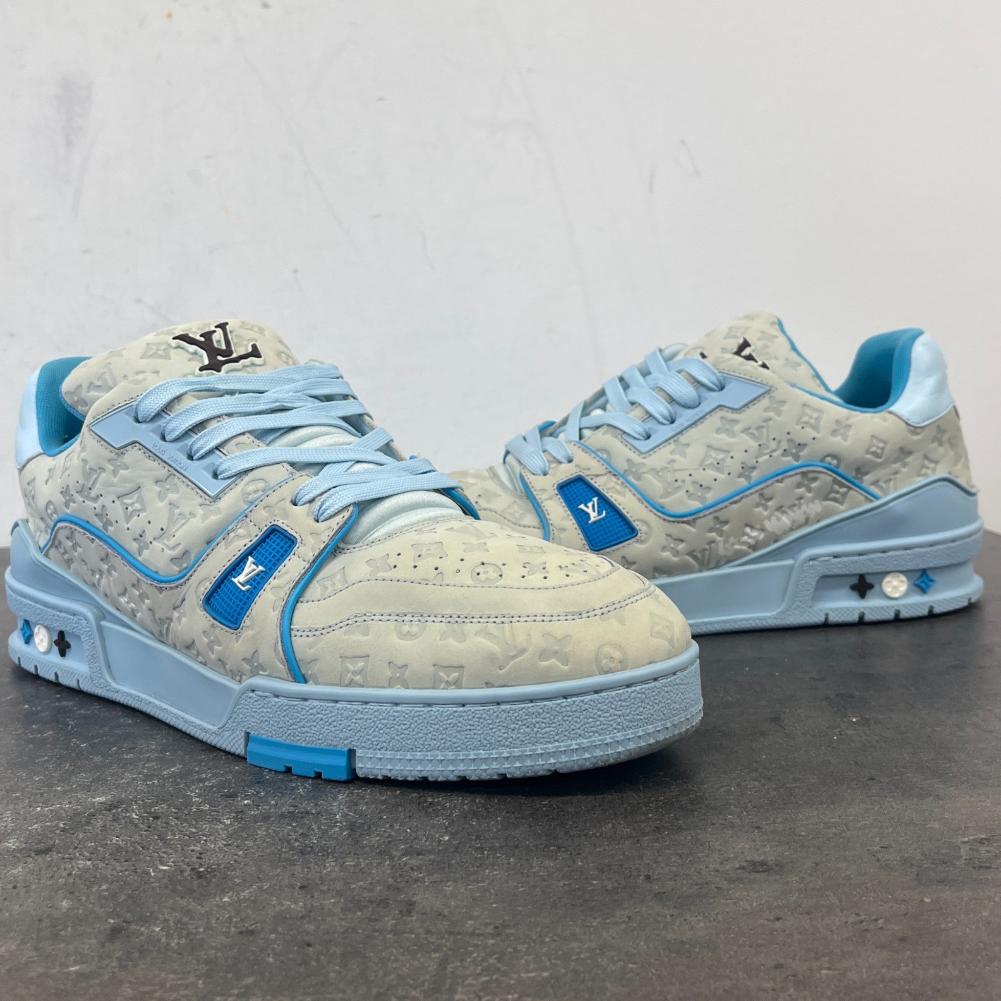 Men's Lv X Tyler The Creator Low Trainers Blue Size EU 43 / UK 9