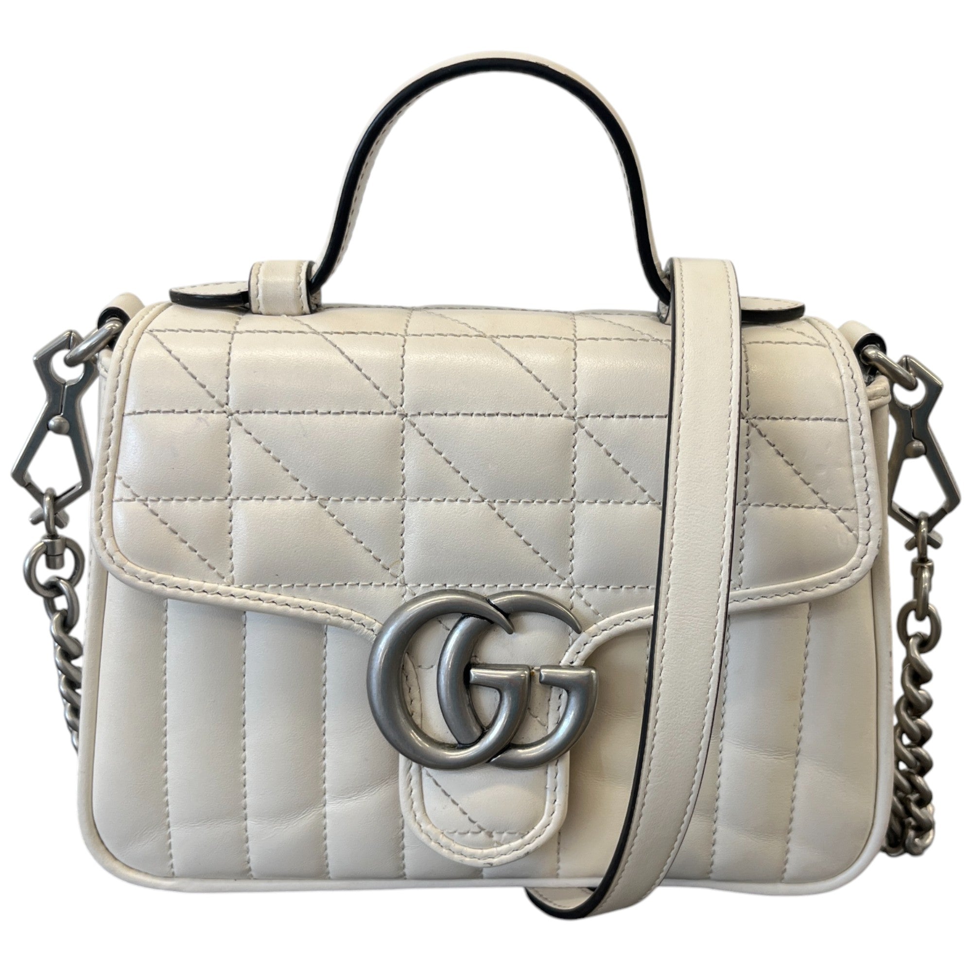 Women's Gg Marmont Handbag Cream