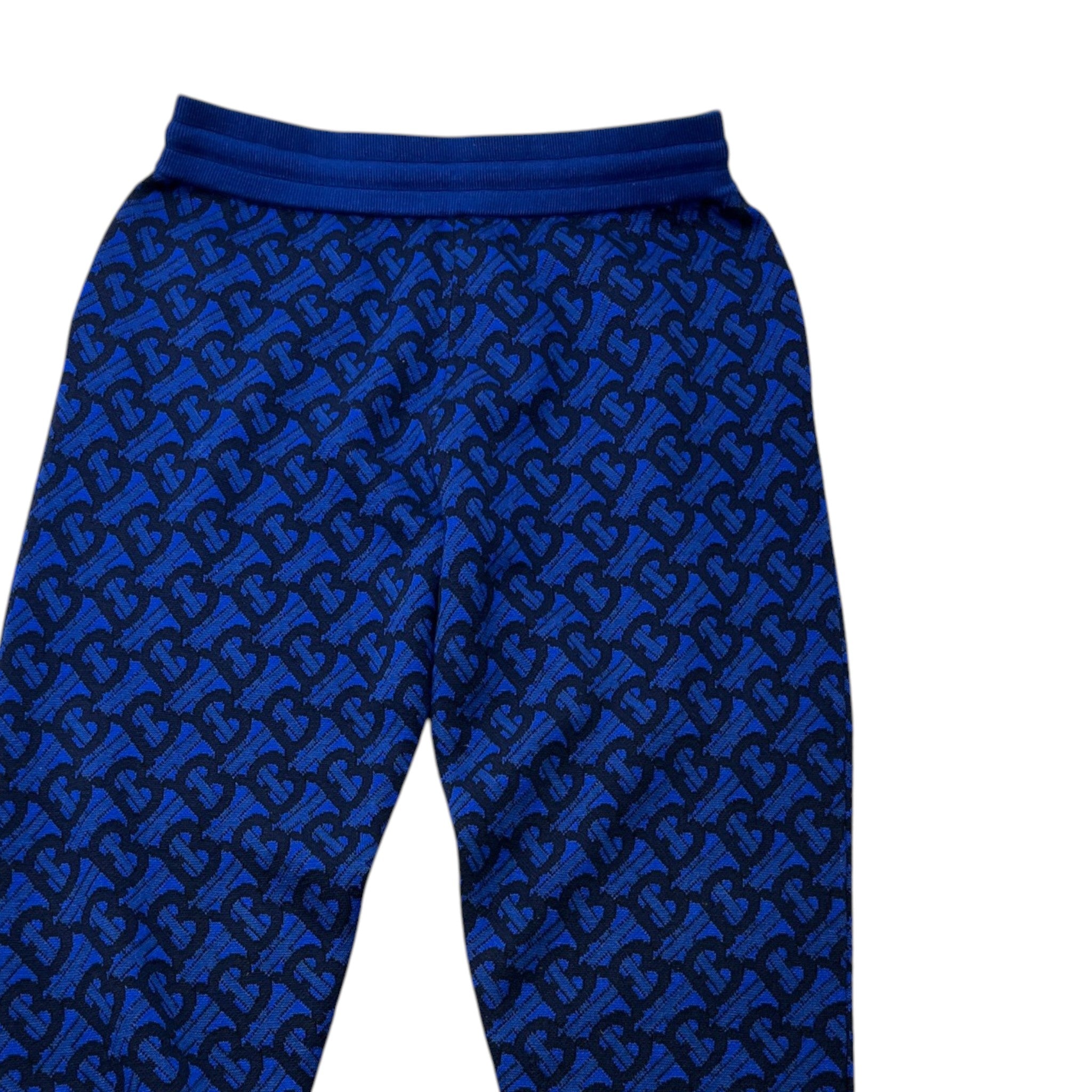 Men's Tb Monogram Joggers Blue Size XL