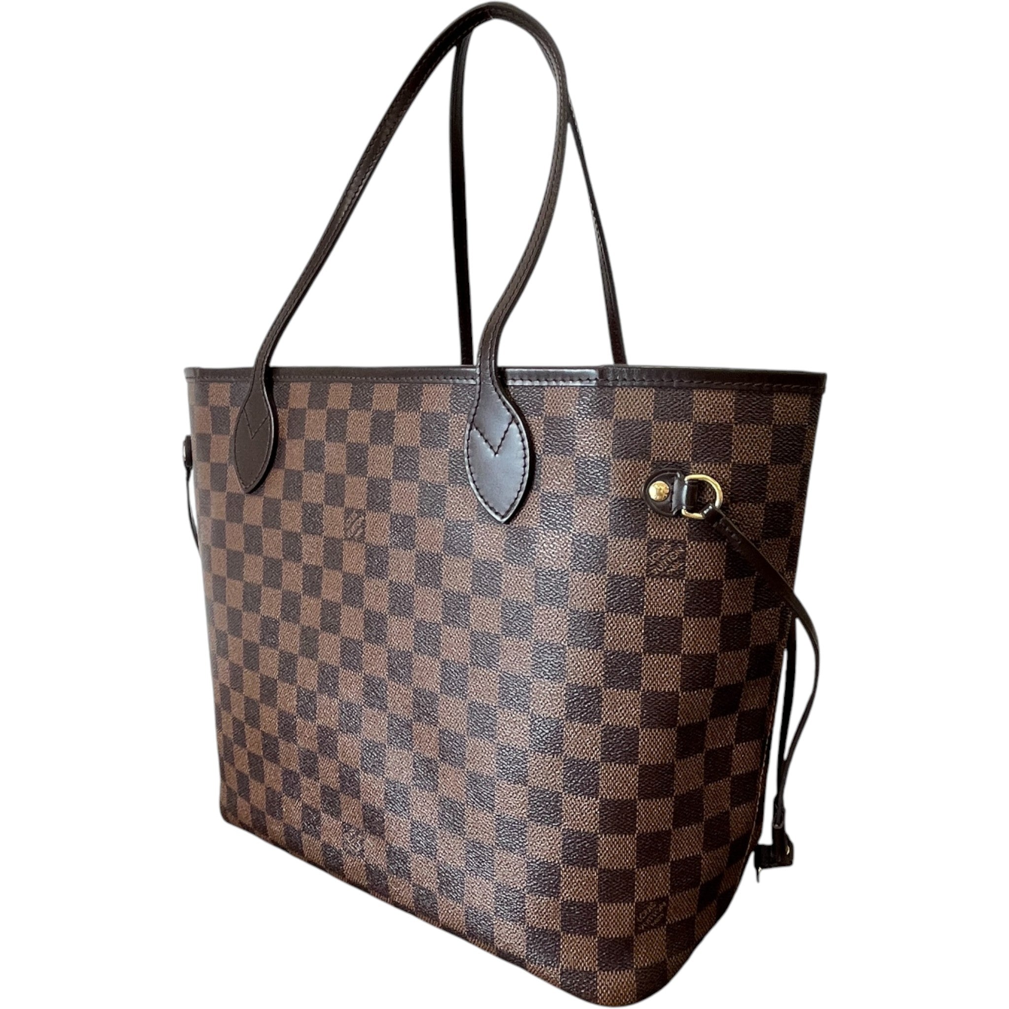 Women's Damier Ebene Neverfull Mm Handbag Brown