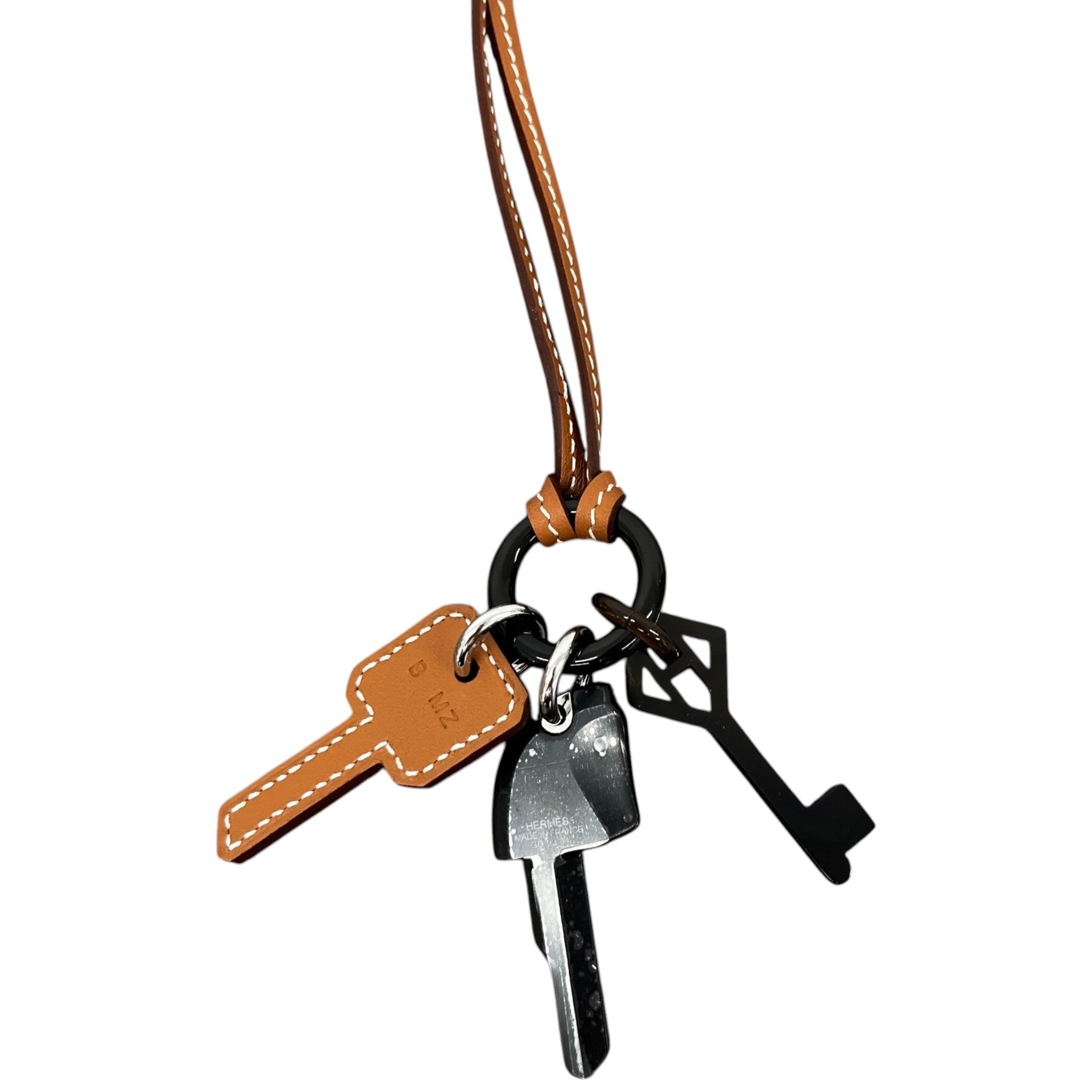 Men's Cles Long Necklace Brown