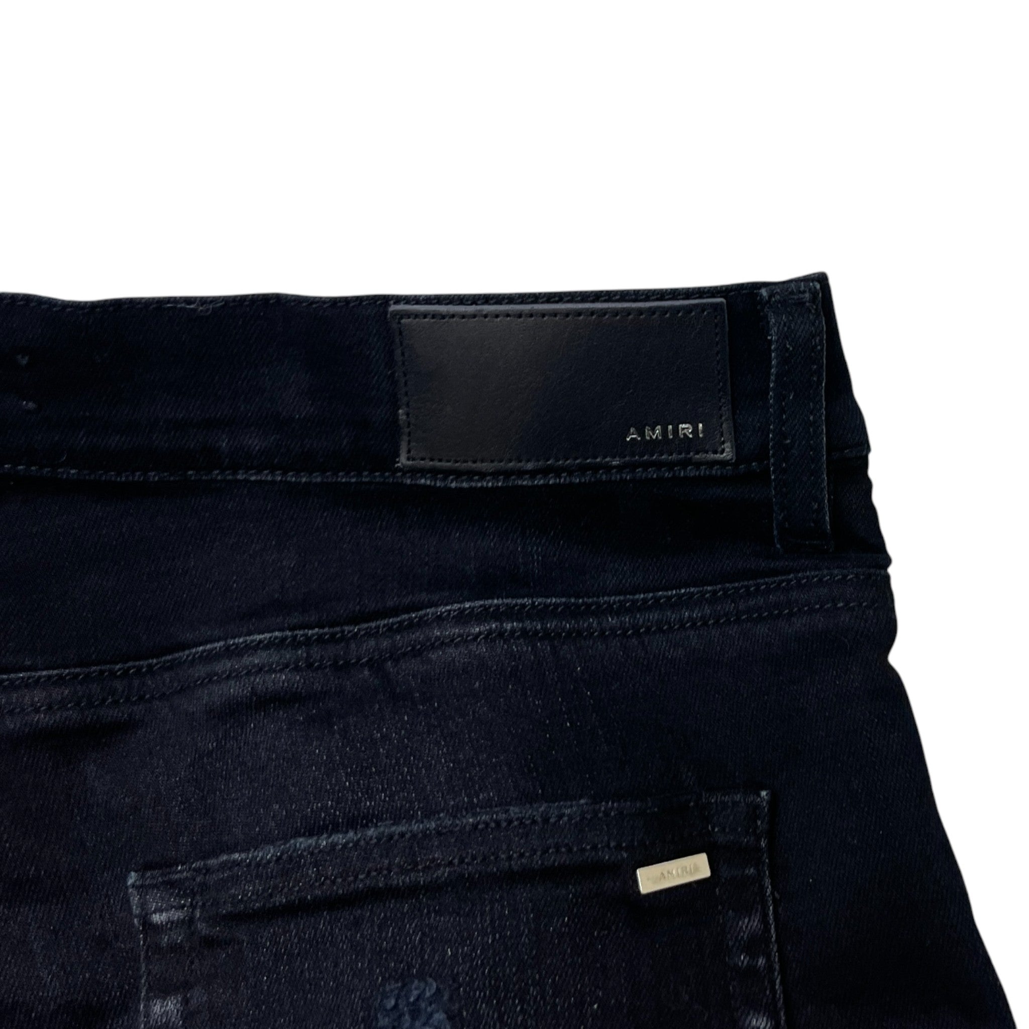 Men's Bandana Thrasher Jeans Black Size Waist 33"