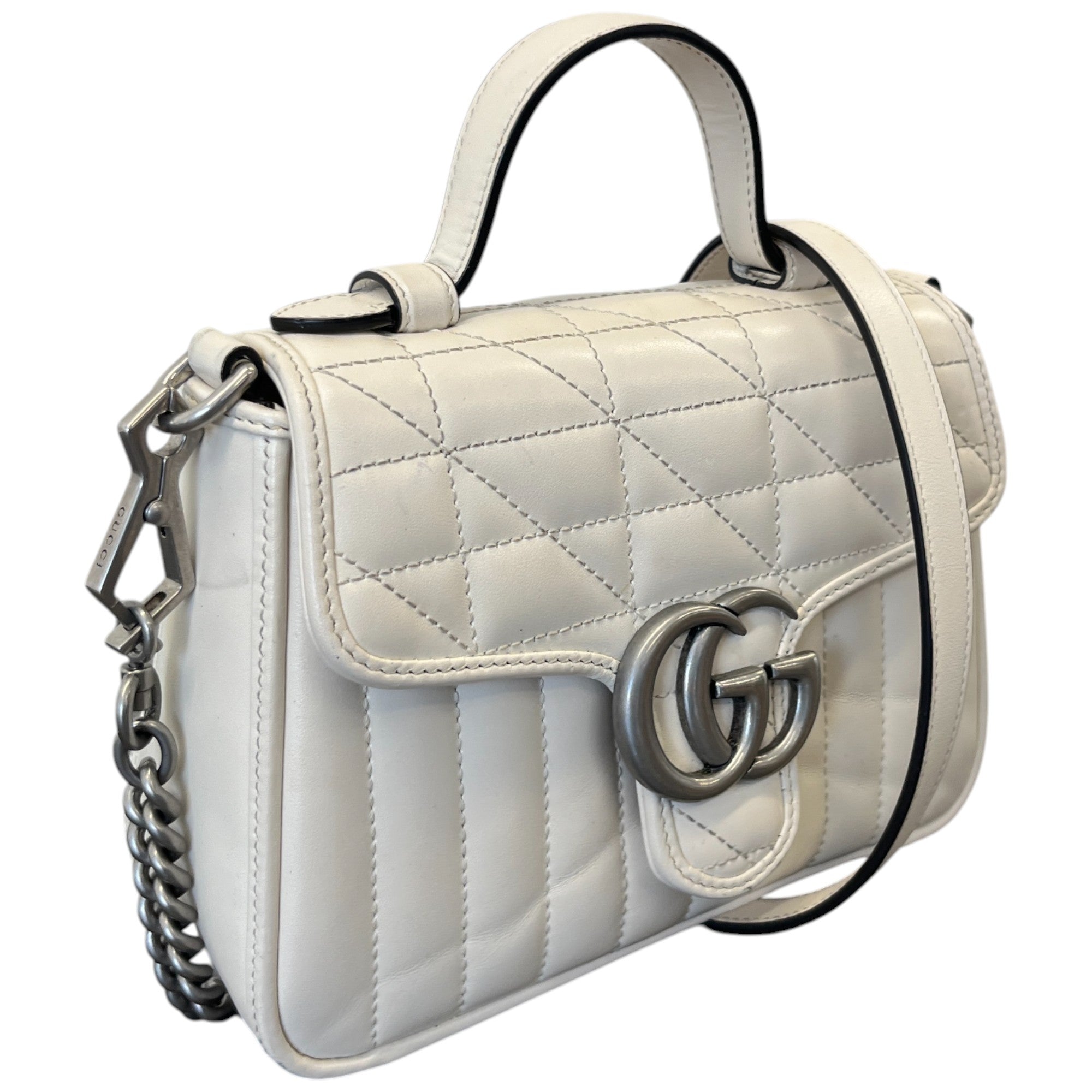 Women's Gg Marmont Handbag Cream
