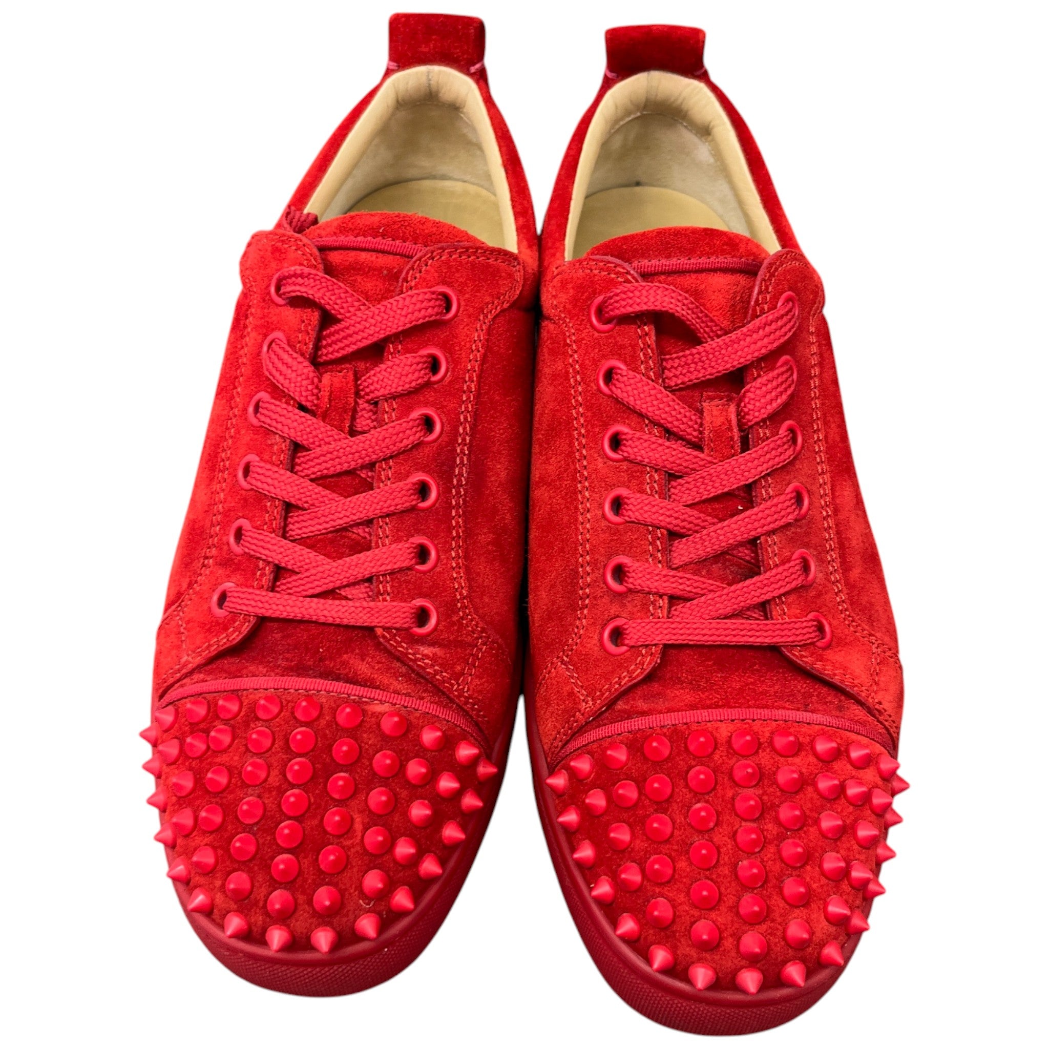 Men's Louis Junior Spikes Flat Low Trainers Red Size EU 41 / UK 7