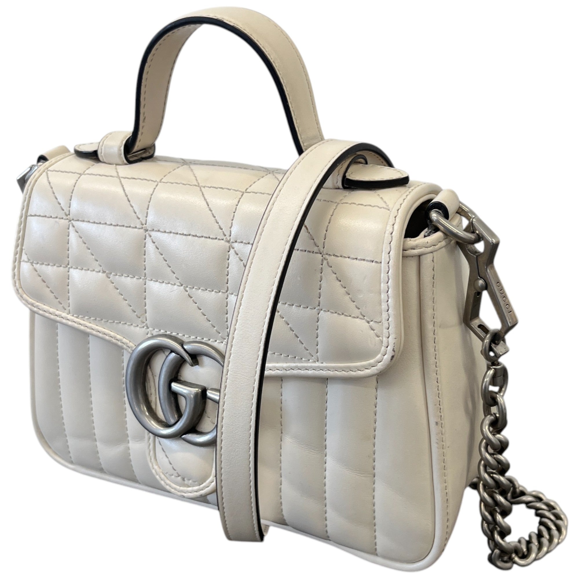 Women's Gg Marmont Handbag Cream