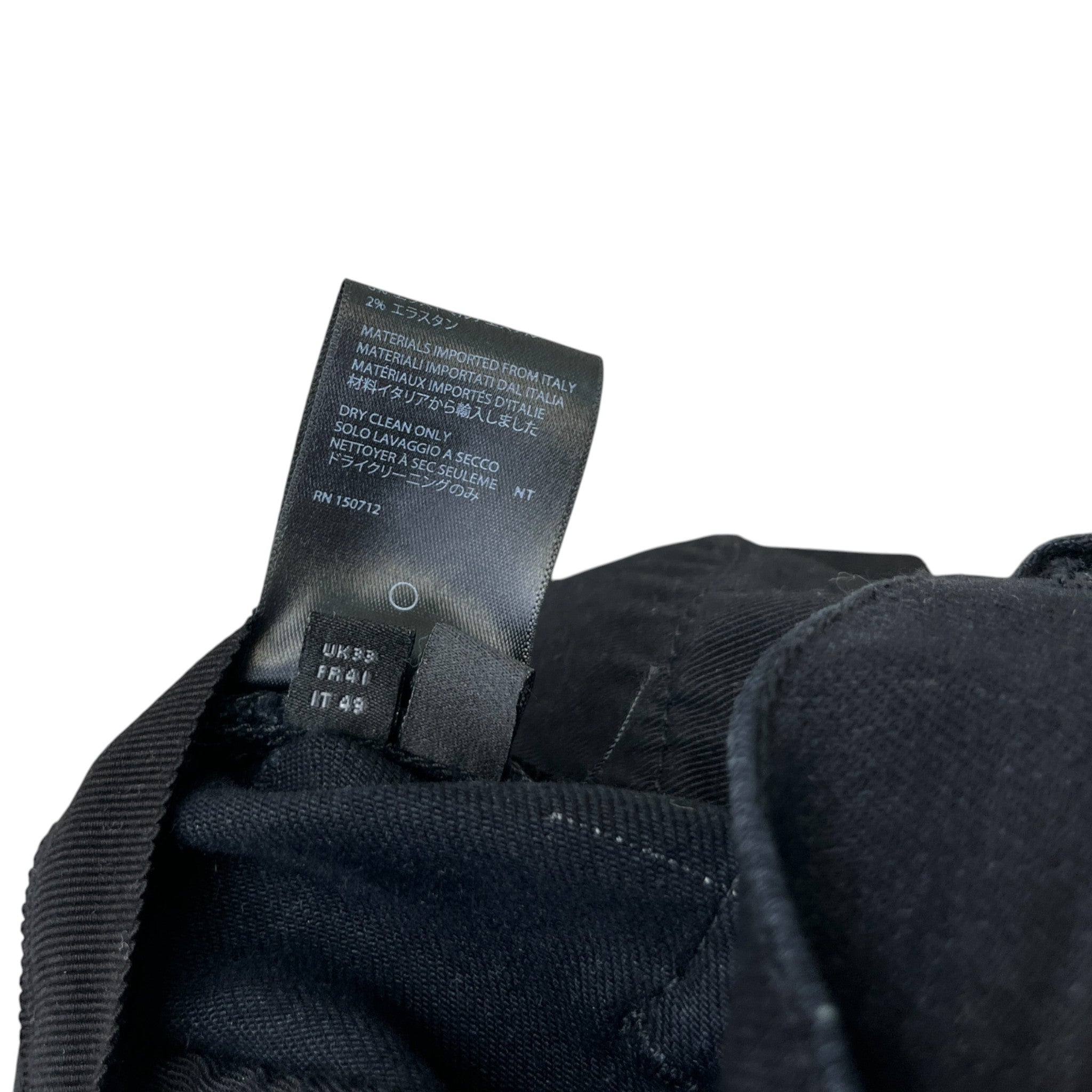 Men's Bandana Thrasher Jeans Black Size Waist 33"