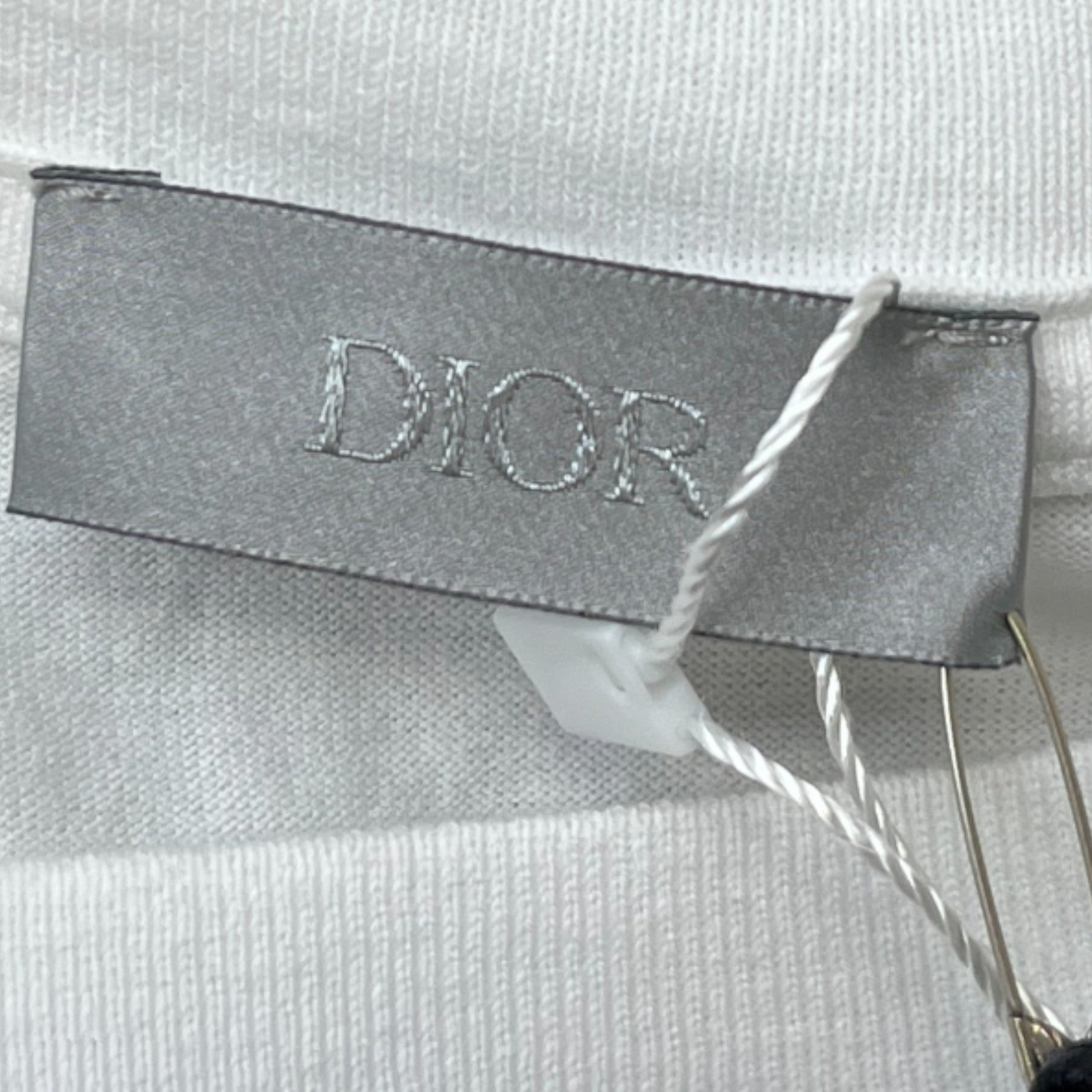 Men's Cd Heart Patch Logo T-Shirt White Size XXL