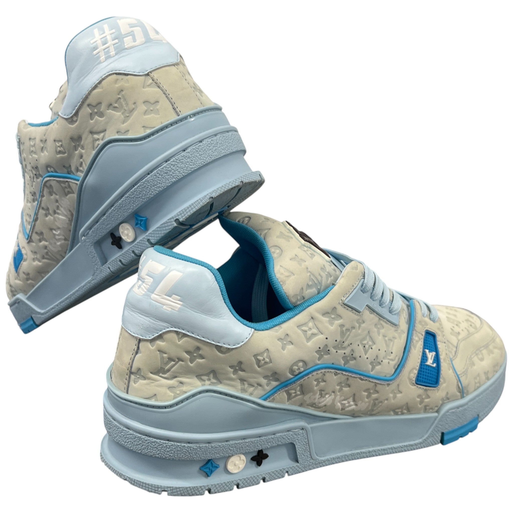 Men's Lv X Tyler The Creator Low Trainers Blue Size EU 43 / UK 9