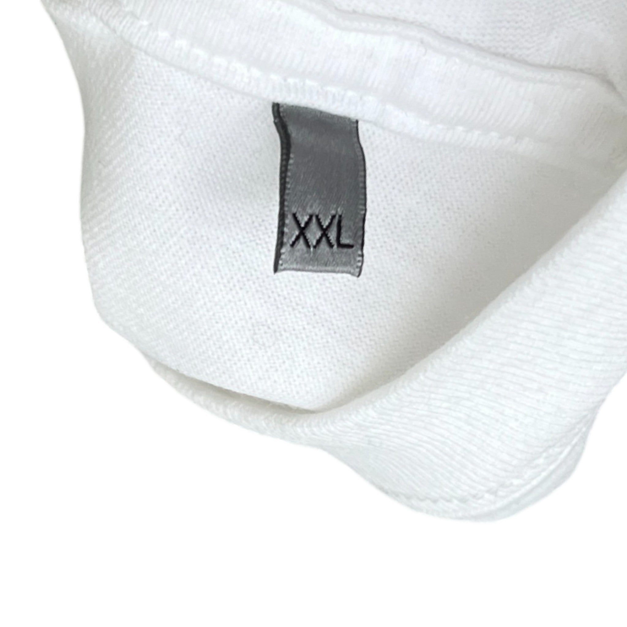 Men's Cd Heart Patch Logo T-Shirt White Size XXL