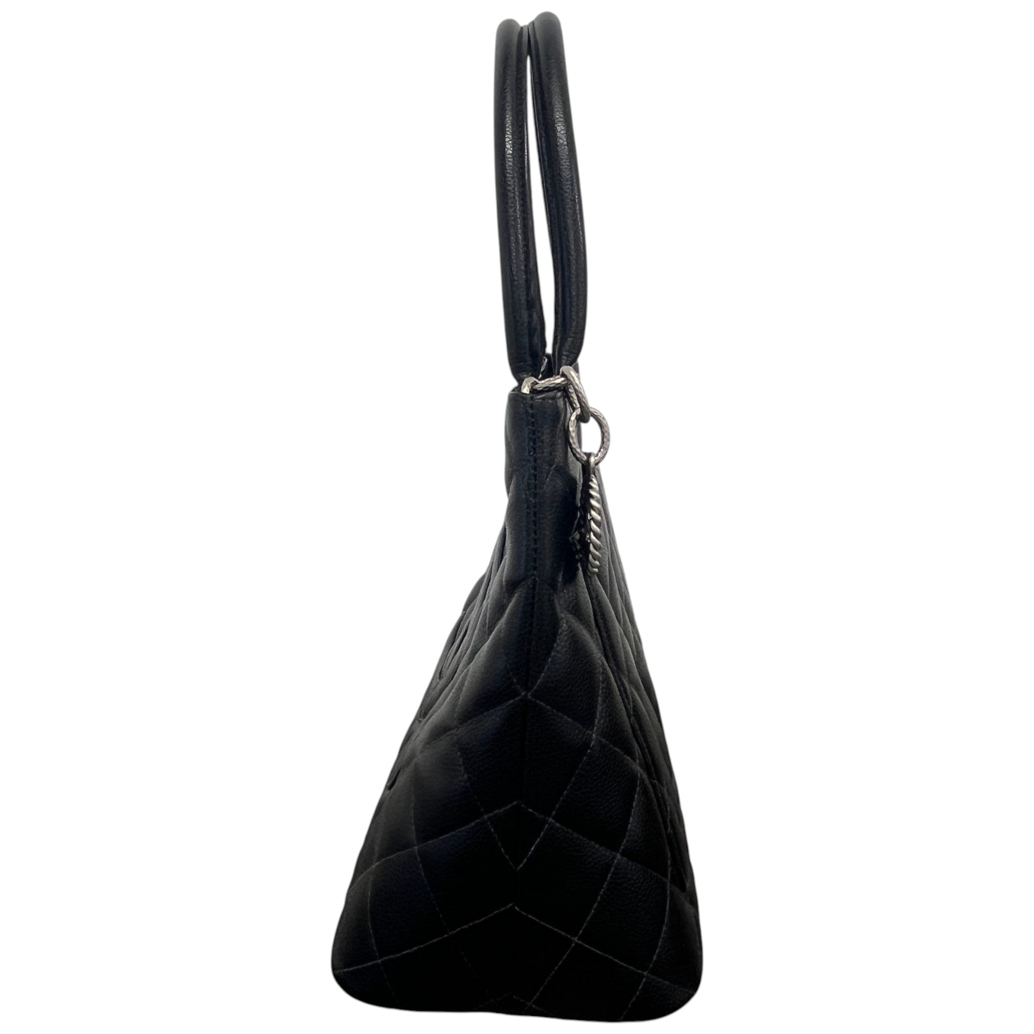 Women's Medallion Tote Bag Black