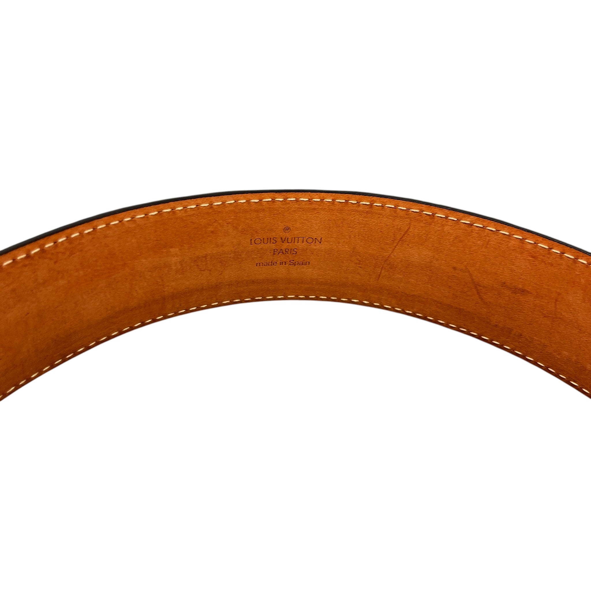 Women's Monogram Fleur Belt Brown Size Waist 34"