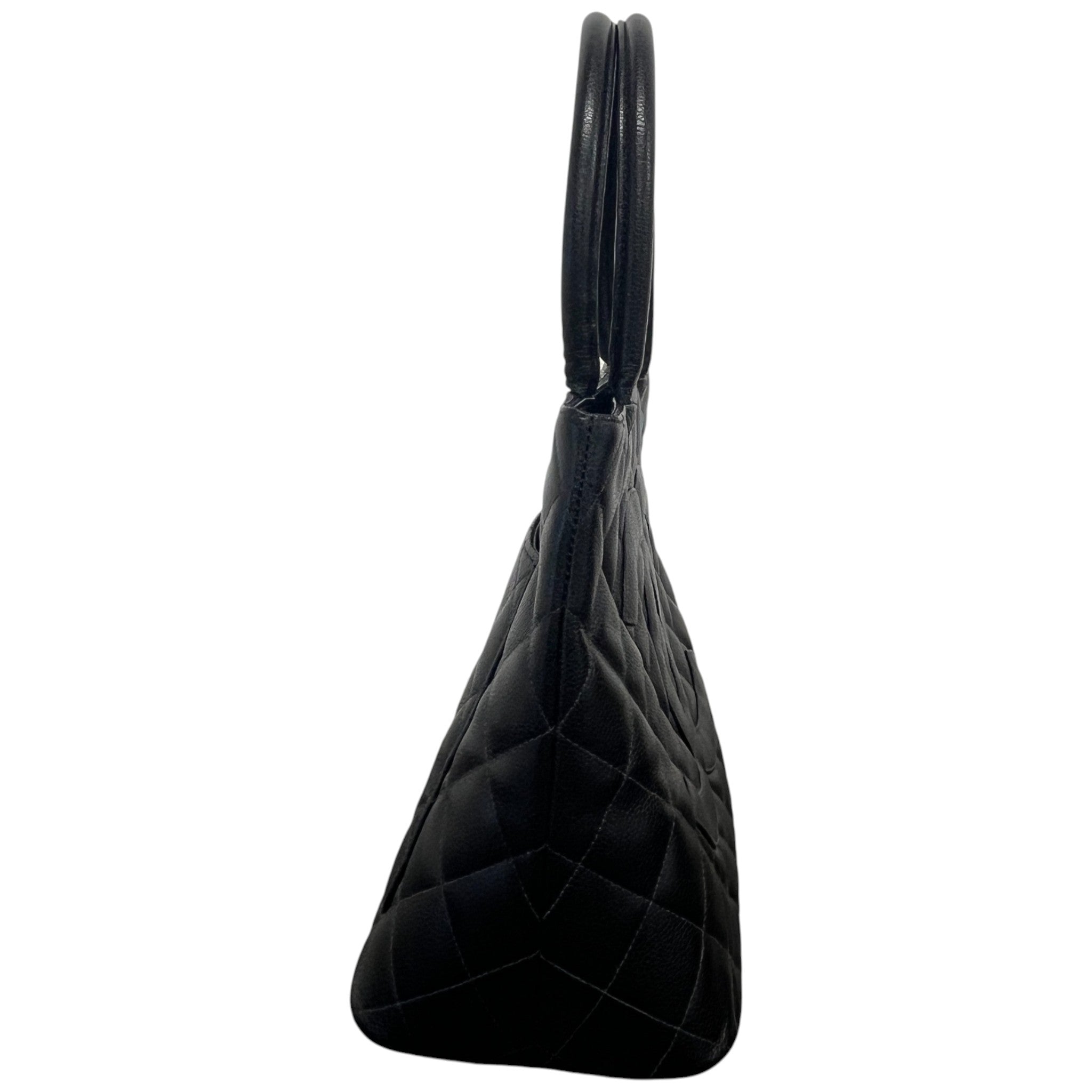 Women's Medallion Tote Bag Black