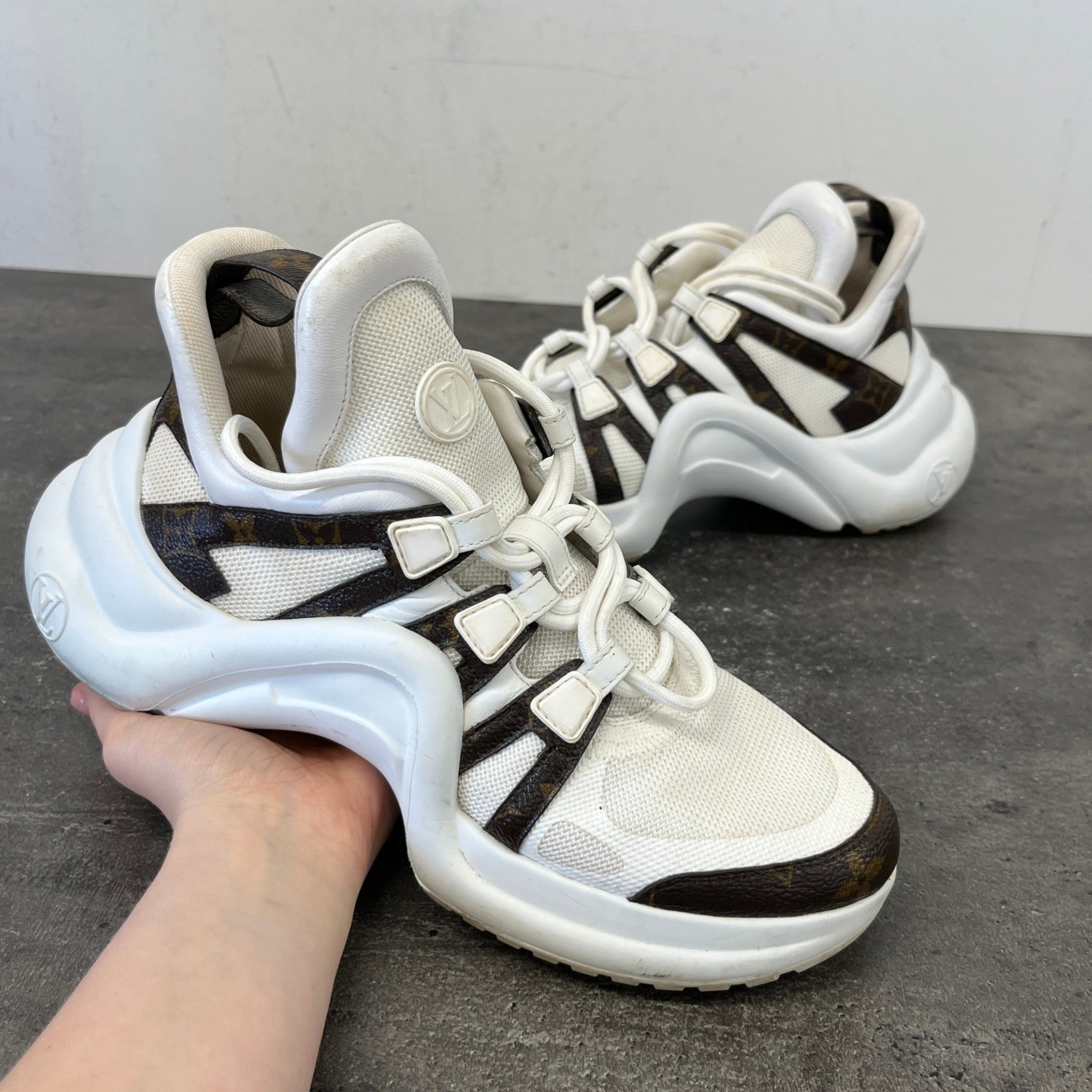 Women's Monogram Archlight Low Trainers White Size EU 40 / UK 7